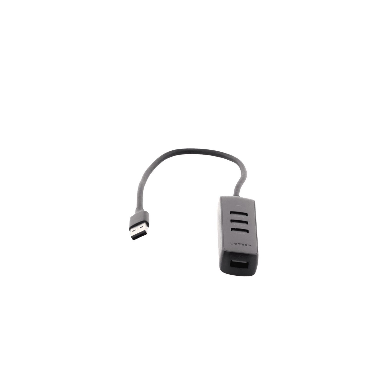 HUB USB-A 3.0 4 en 1 | 4 Puertos USB-A 3.0 (5Gbps) | Cable de 25 cm | Indicador Led | Ideal para Transferencia de Datos | Entrada USB-C para alimentar equipos de mayor consumo como discos duros | Color Negro. 10915 - UGREEN