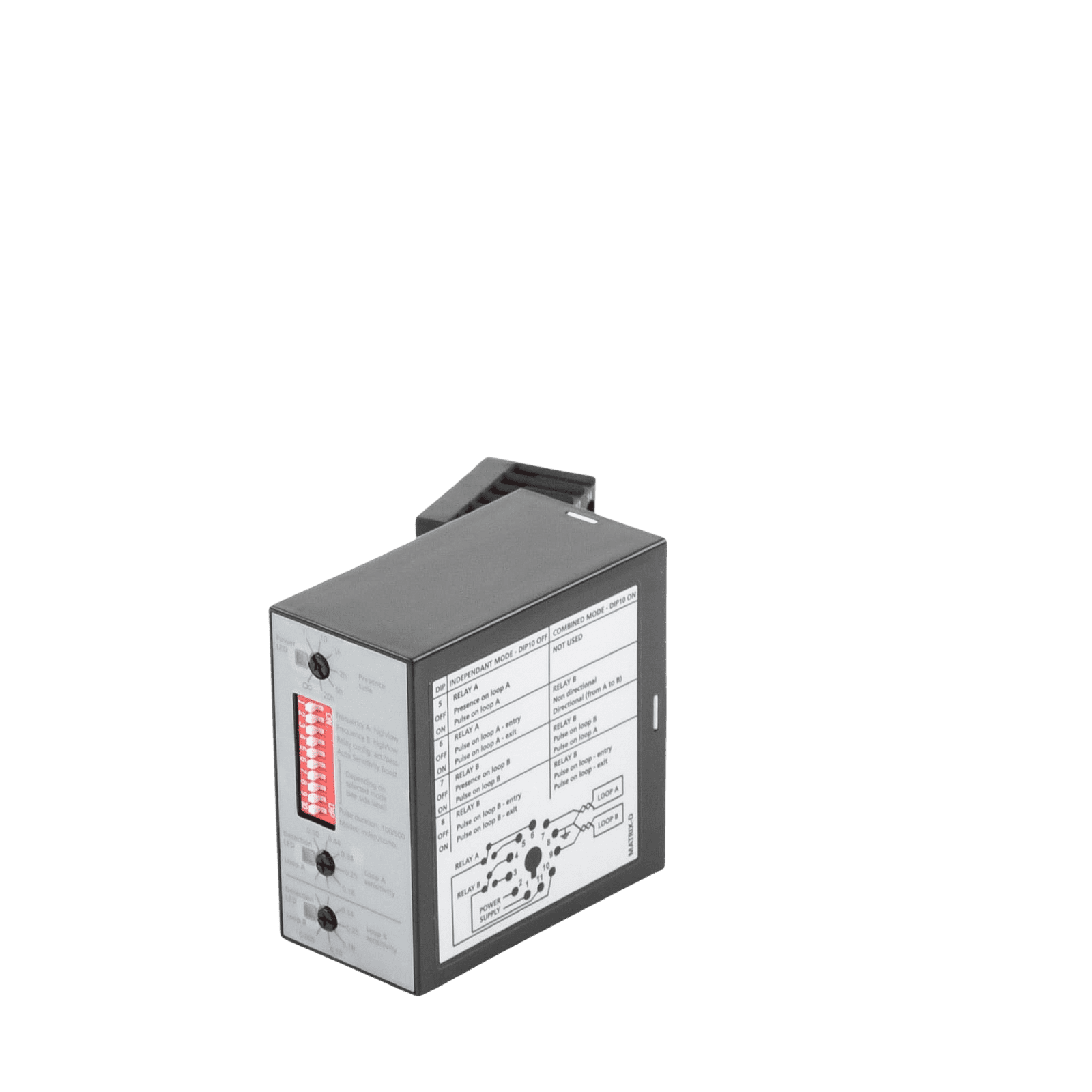 Sensor de masa para barreras de Dos Canales / Ideal para Accesos Vehiculares 10-MATRIX-D-1224 - BEA