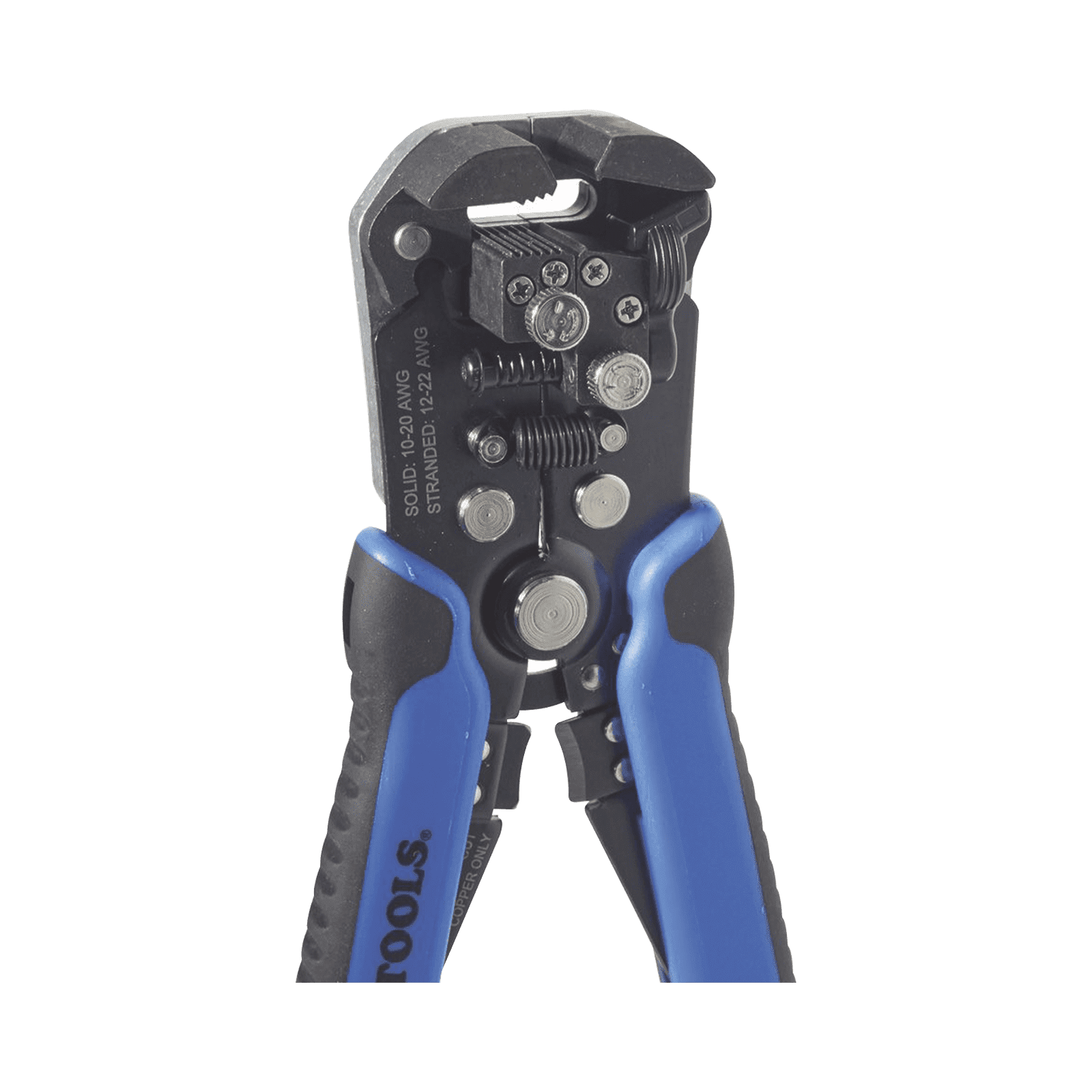Pelacables para Cable Sólido 10-20 AWG y Cable Trenzado 12-22 AWG, con Cortador de Ajuste Automático. 110-61 - KLEIN TOOLS