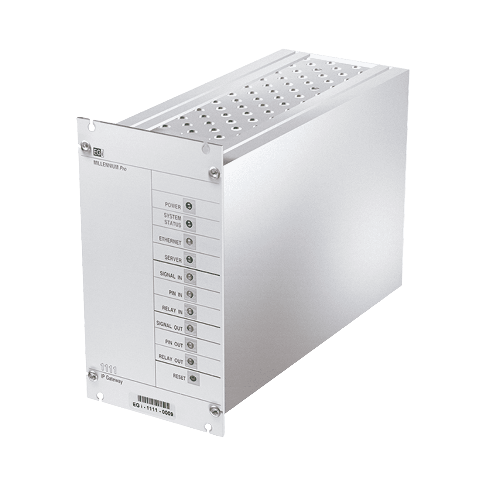 Interfaz Millennium IP para gestión de avisos y música por redes Ethernet por Streaming 1111EGI 187986 - EGI AUDIO SOLUTIONS