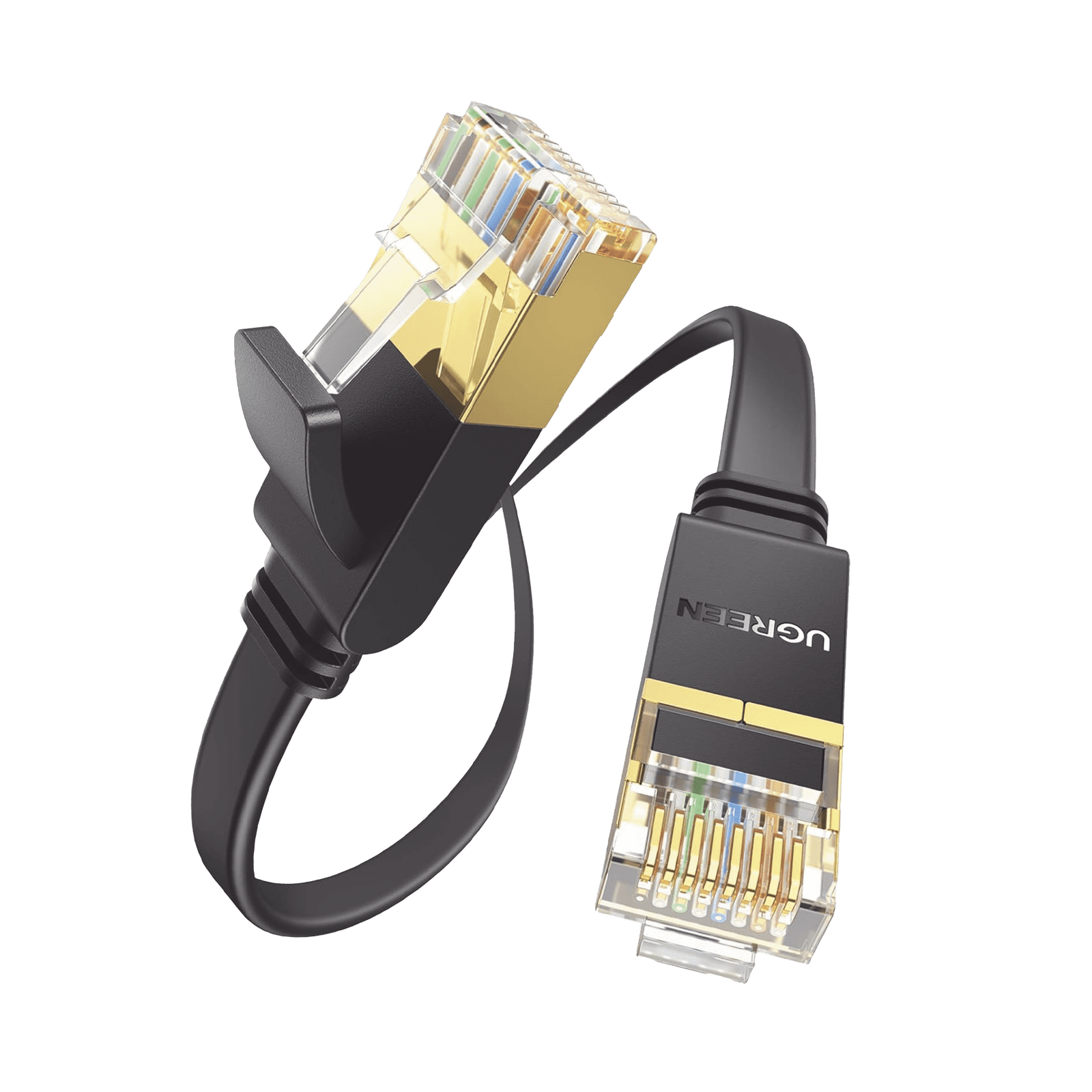 Cable Ethernet Plano Cat7 U/FTP 10 Gigabit 600MHz 2m 11261 - UGREEN