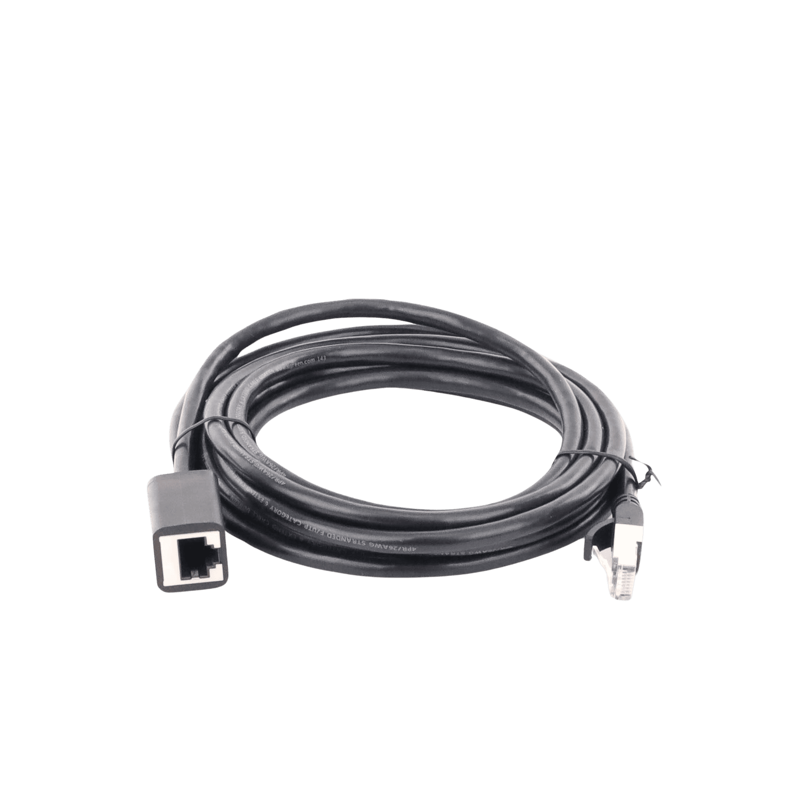 Cable de Extensión Cat6 RJ45 F/UTP / Macho a Hembra / 3m / Método de conexión 568B / Velocidad de transmisión 1000Mbps / Ancho de banda del canal 250MHz /Caja de Cobre / Negro 11282 - UGREEN