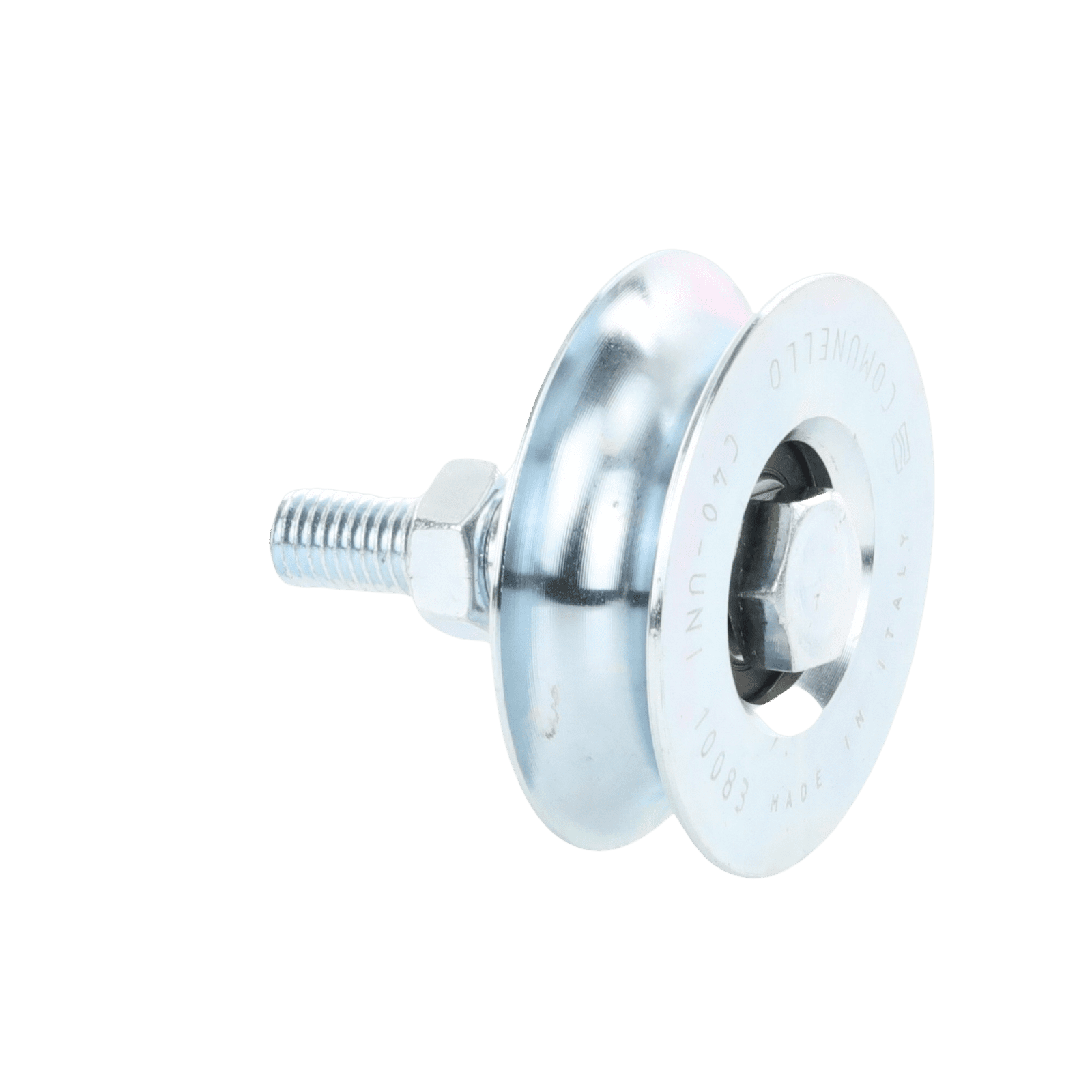 310 – Rueda de 8 cm SIN Soporte / Soporta hasta 200 kg / Canal Tipo “U” 1150-4525-001 - COMUNELLO