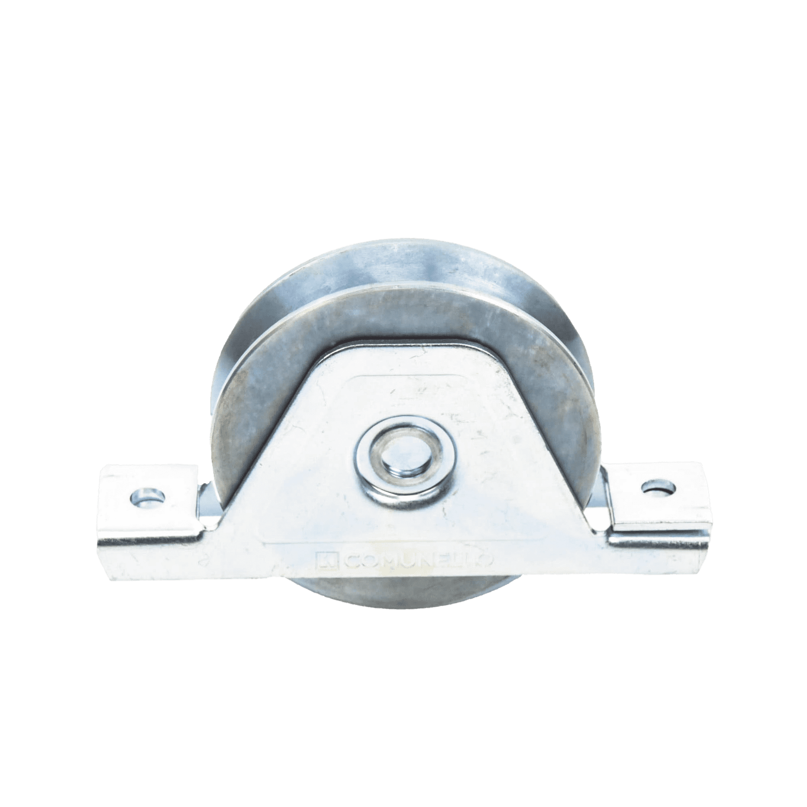 336V – Rueda de 10 cm / Capacidad Para Puertas de Hasta 380 kg / Canal Tipo “V” 1151-4540-001 - COMUNELLO