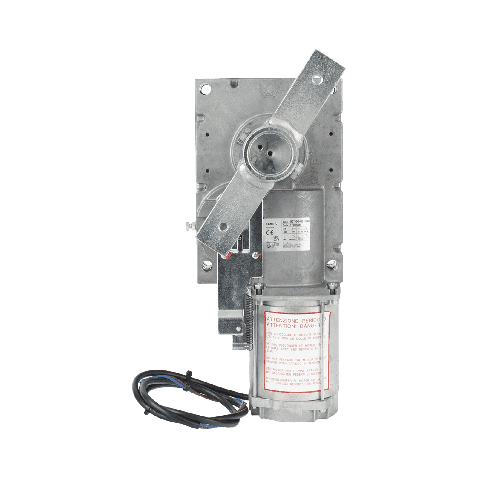 Motorreductor para barreras GARD4 / Refacción 119-RIG333 - CAME