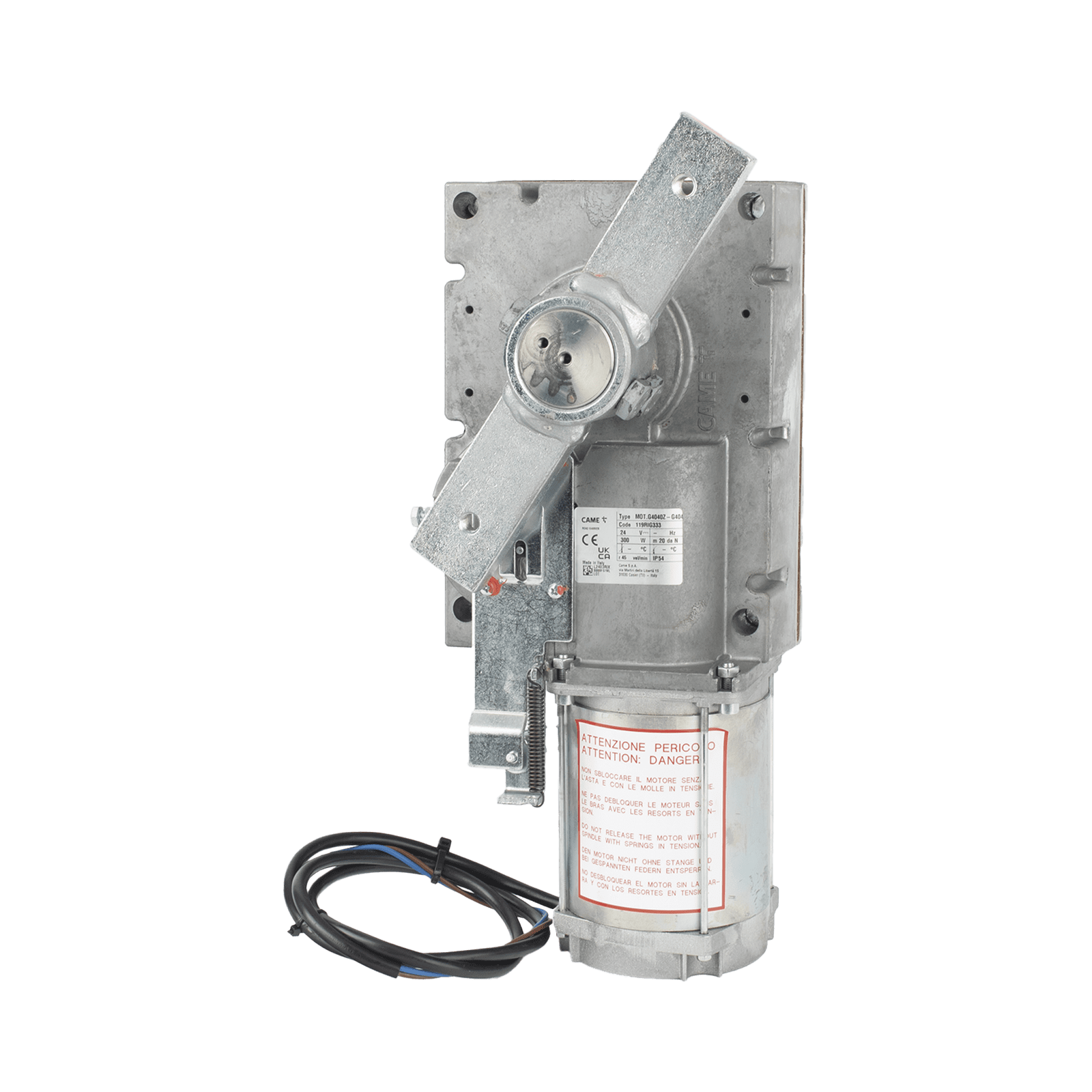 Motorreductor para barreras GARD4 / Refacción 119-RIG333 - CAME