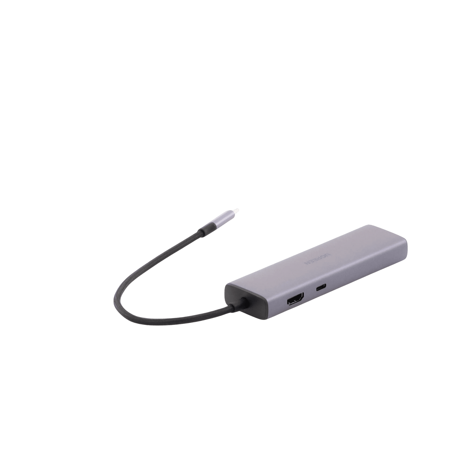 HUB USB-C (Docking Revodok) 6 en 1 | 3 Puertos USB-A 3.0 (5 Gbps) | USB-C PD 100W | HDMI 4K@30Hz | Entrada 1 RJ45 (Gigabit Ethernet) | Chip de Última Generación | Potente Disipación de Calor |  Caja de Aluminio. 15598 - UGREEN