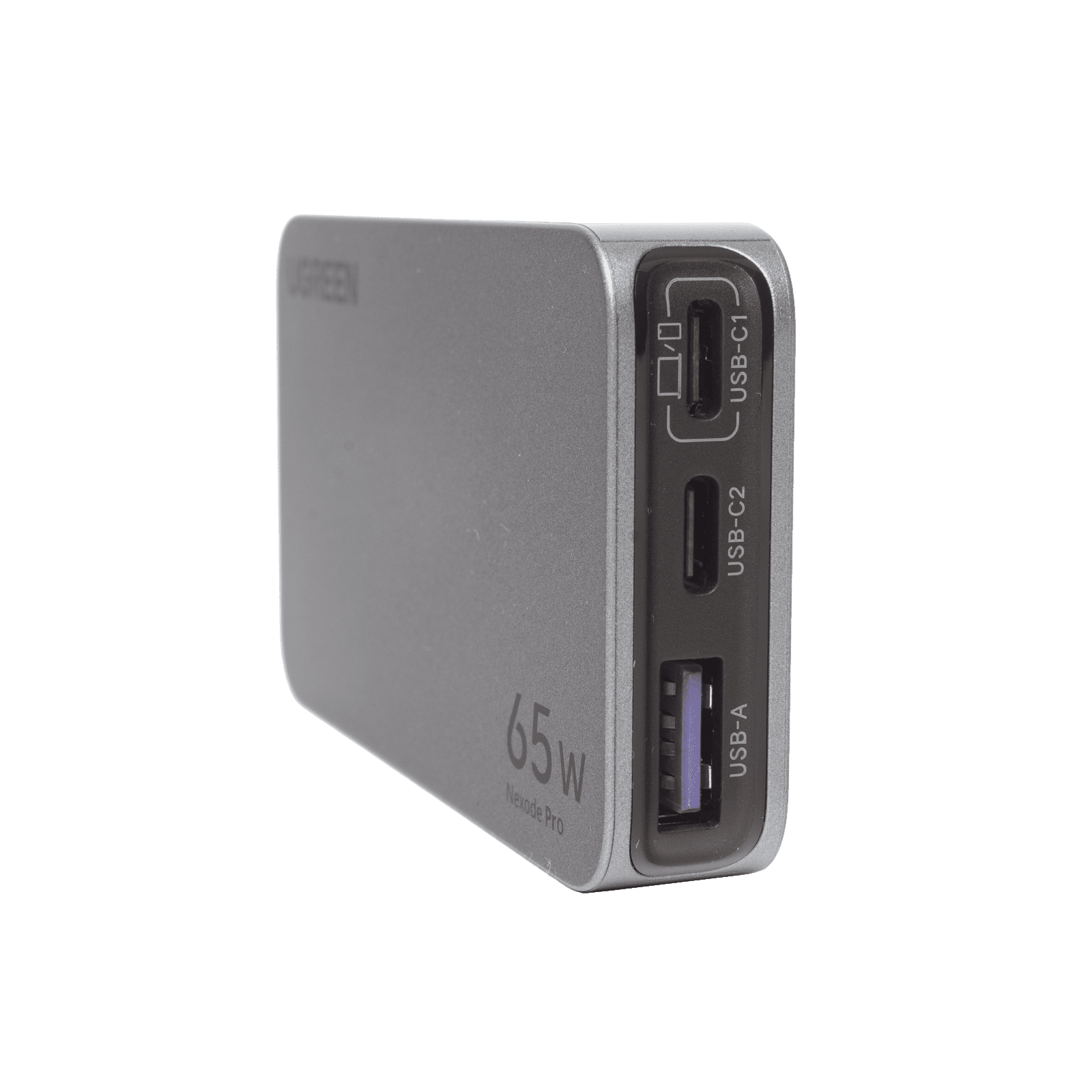 Cargador Ultra Slim 65W Nexode Pro| Diseño de Pared Plano | 3 Puertos de Carga Rápida | 2 USB-C | 1 USB-A | Tecnología GaNInfinity | PD3.1 de 65W / QC4.0 | Tecnología de Protección Térmica | Optimiza la Carga | Ca 15817 - UGREEN