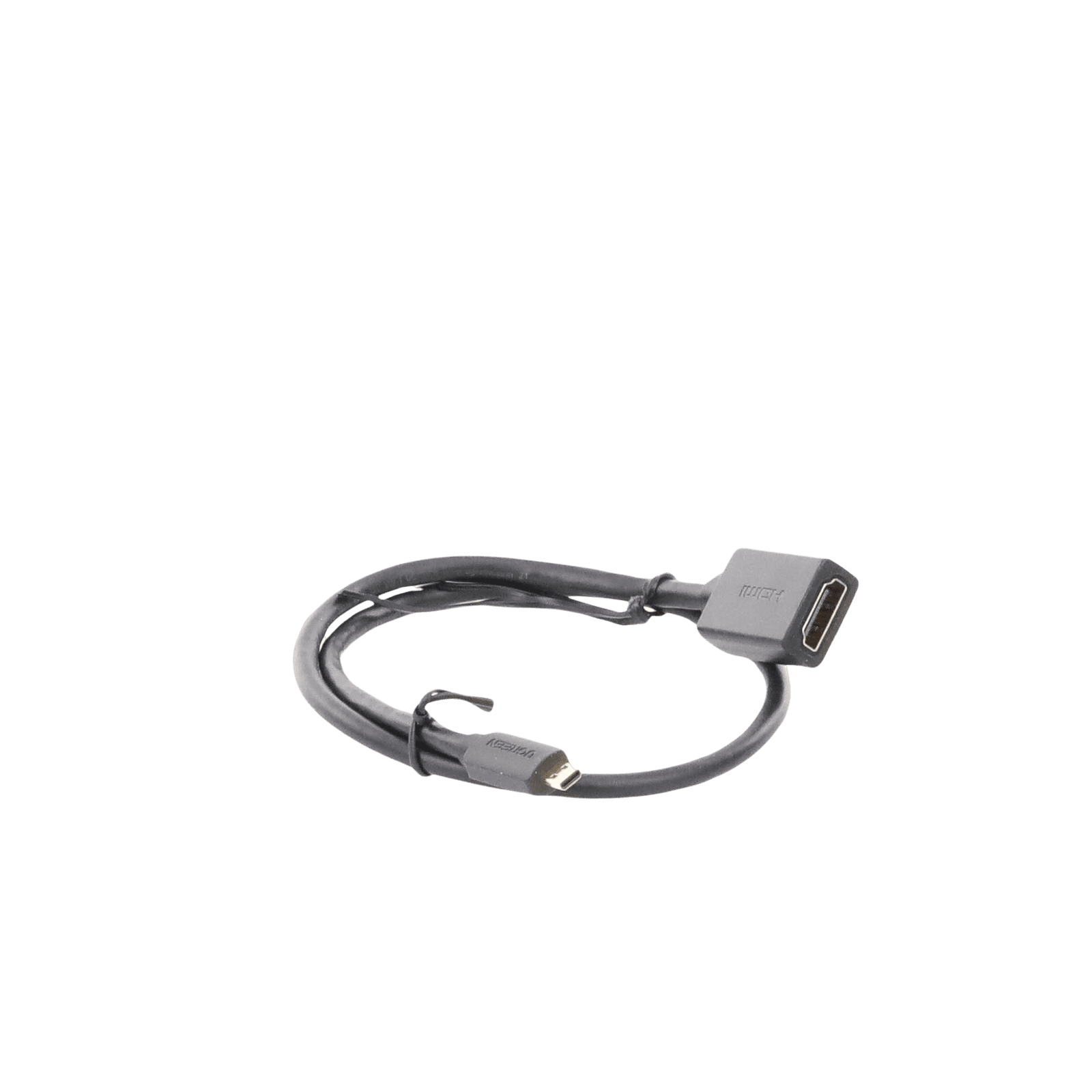 Adaptador Micro HDMI a HDMI (HDMI Tipo D) / 18Gbps / 4K@60Hz / HDR / Tecnología 3D / ARC / Carcasa PC+ABS / HDCP/ Longitud de 22 cm 15844 - UGREEN