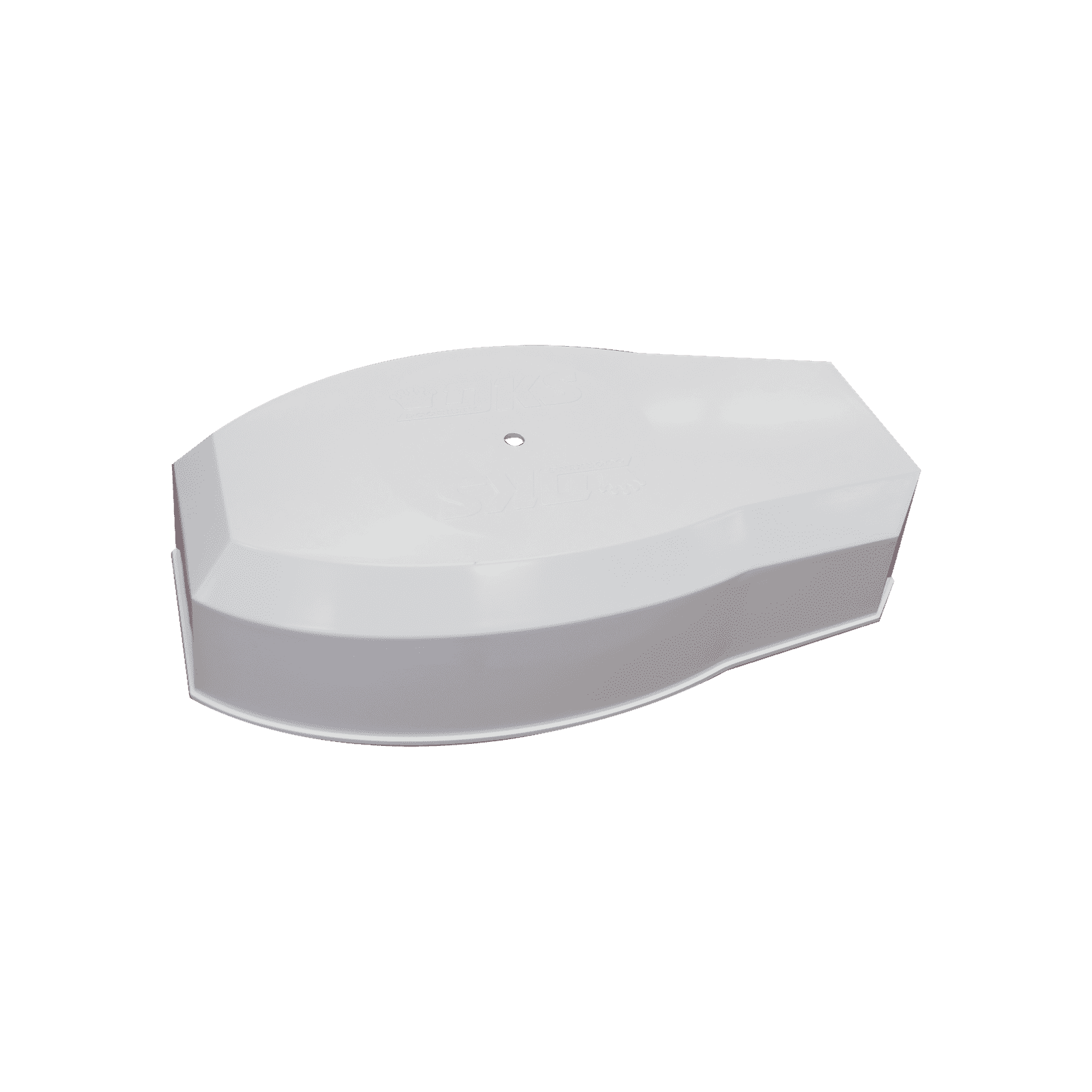 Refacción para 1601/1603 / Tapa plástica para enganche de mástil / Color Blanco 1601-281 - DKS DOORKING