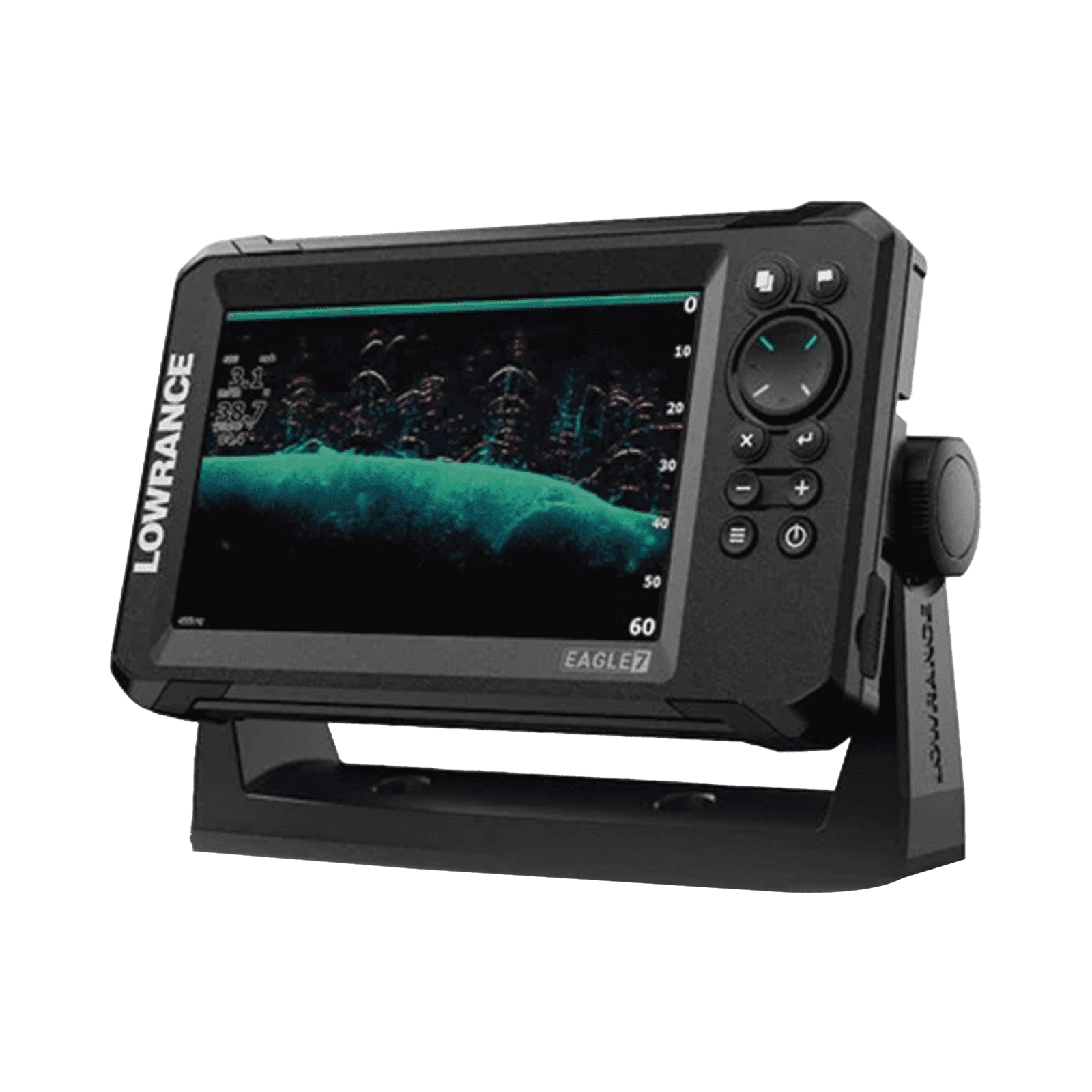 Eagle-7 ecosonda en pantalla horizontal IPS de 7 pulgadas, incluye transductor skimmer 50/200 kHz 000-16311-001 - LOWRANCE