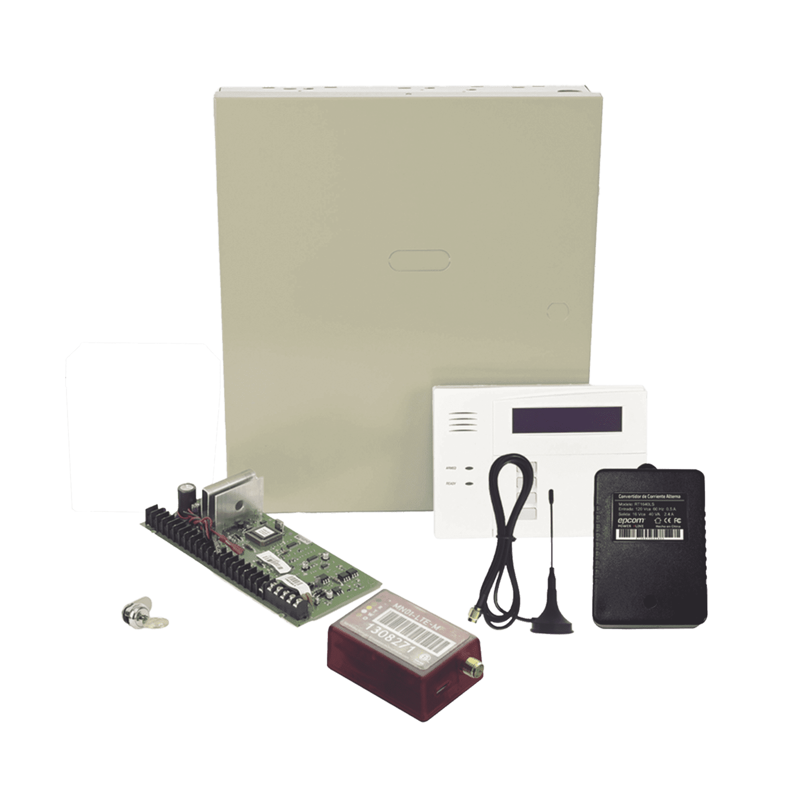 (2 Años 4GLTEM/5G ILIMITADO INCLUIDO)  Kit Vista48LA con comunicador 4GLTEM/5G MN01, Teclado, Gabinete y Transformador VISTA48-60RF-MN01 - HONEYWELL HOME RESIDEO