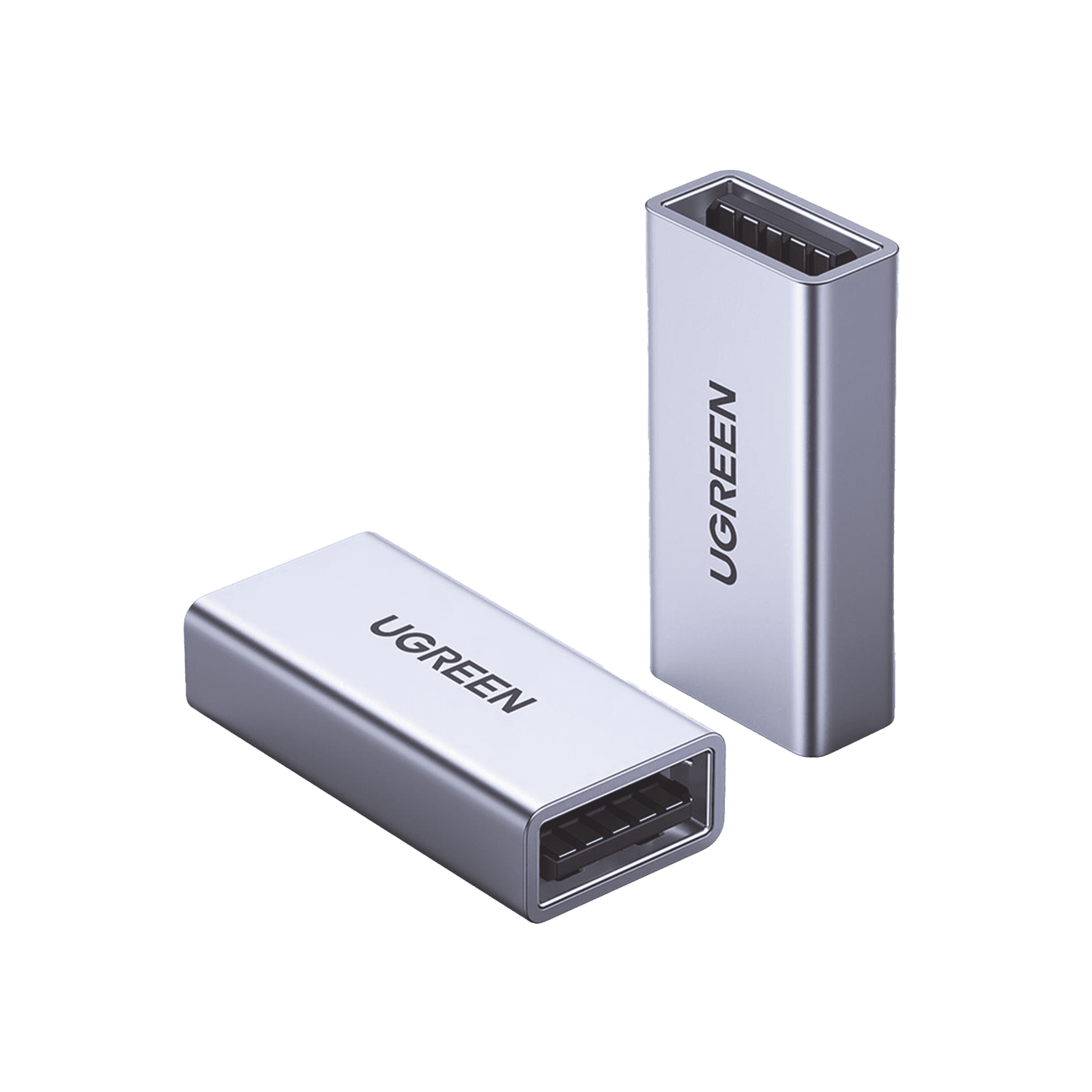 Adaptador USB-A hembra a USB-A hembra / USB 3.0 / Velocidades de Transferencia de Datos de hasta 5 Gbps / Carcasa de Aluminio / Compacto y Portátil / Plug & Play / Compatible con versiones anteriores de USB. 20119 - UGREEN