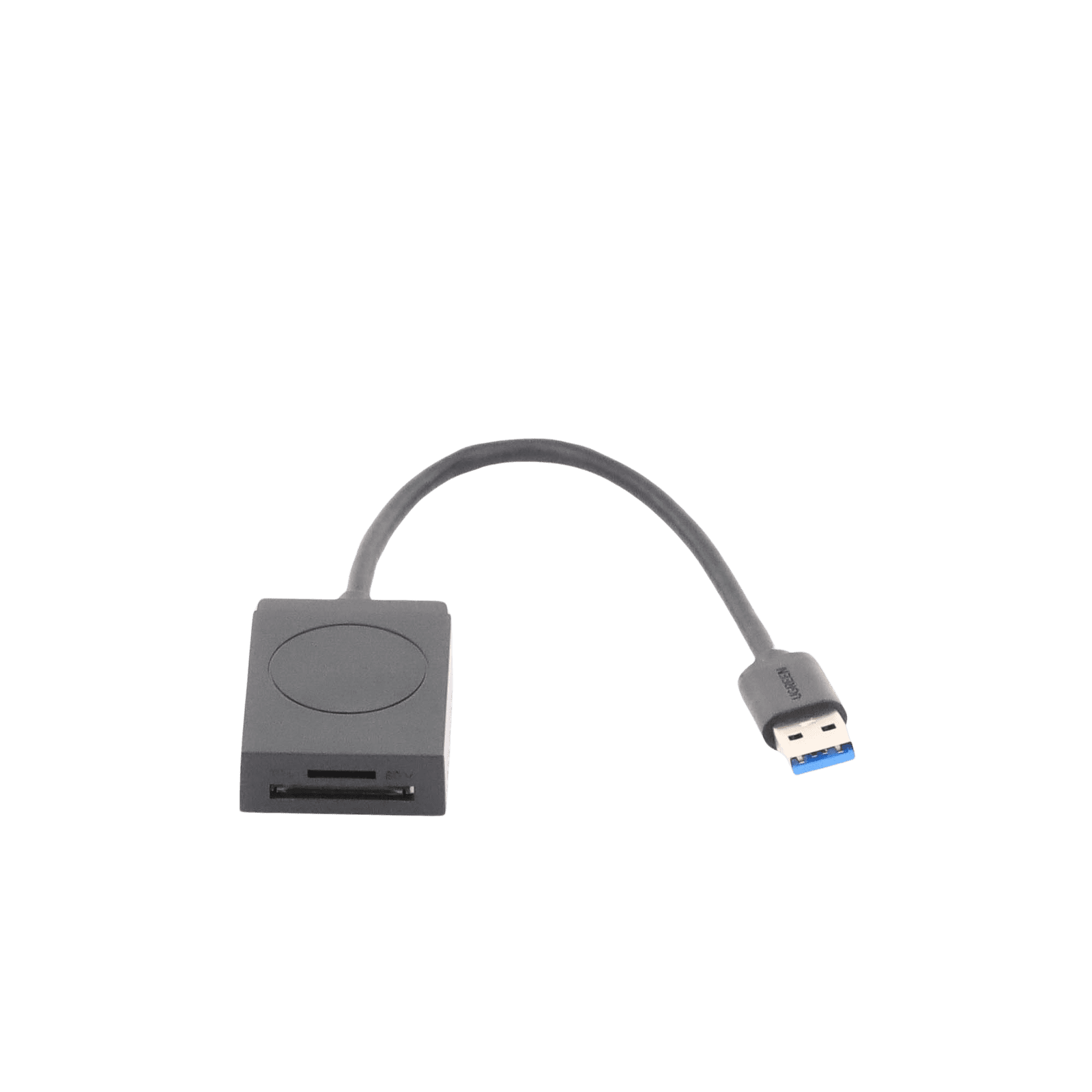 Lector de tarjetas USB-A 3.0 a MicroSD (TF) / SD | 5Gbps | Soporta hasta 2TB | Soporta Windows/Mac OS/Linux/Android | Lectura de Tarjetas Simultánea | No Requiere Controlador | Cable de 15cm. 20250 - UGREEN