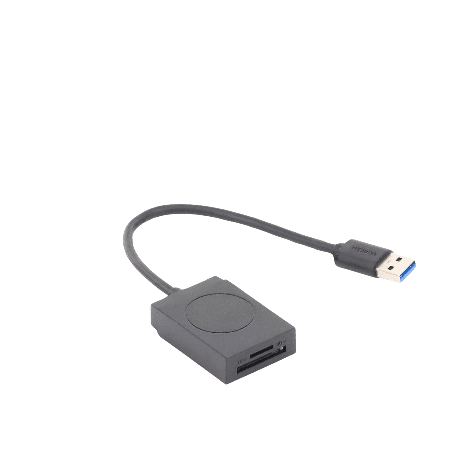 Lector de tarjetas USB-A 3.0 a MicroSD (TF) / SD | 5Gbps | Soporta hasta 2TB | Soporta Windows/Mac OS/Linux/Android | Lectura de Tarjetas Simultánea | No Requiere Controlador | Cable de 15cm. 20250 - UGREEN