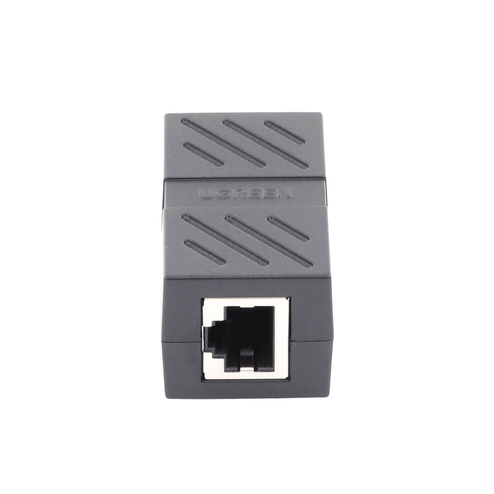 Acoplador (Extensor de Cable Ethernet RJ45 a RJ45) | 1000Mbps | Compatibilidad con Cat7 Cat6A Cat6 Cat5e | Compatible con POE | Ignífugo | ABS 20390 - UGREEN