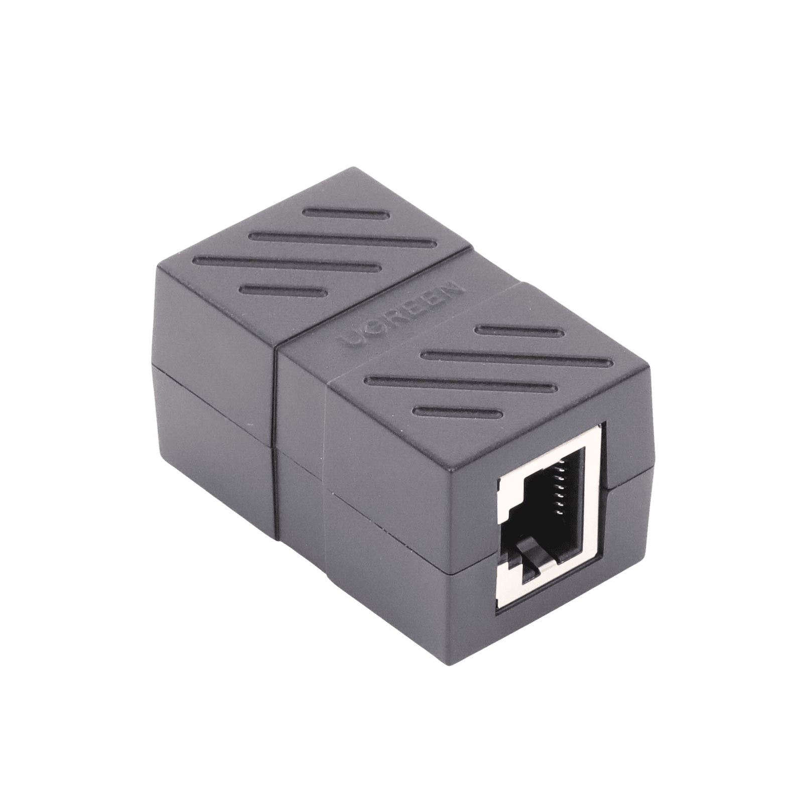 Acoplador (Extensor de Cable Ethernet RJ45 a RJ45) | 1000Mbps | Compatibilidad con Cat7 Cat6A Cat6 Cat5e | Compatible con POE | Ignífugo | ABS 20390 - UGREEN