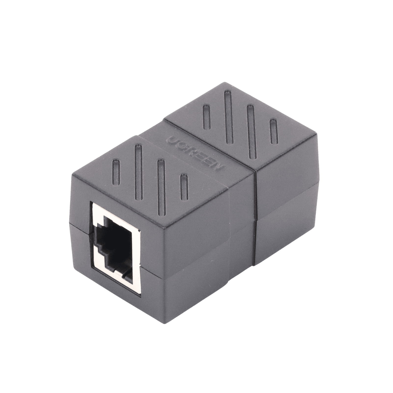 Acoplador (Extensor de Cable Ethernet RJ45 a RJ45) | 1000Mbps | Compatibilidad con Cat7 Cat6A Cat6 Cat5e | Compatible con POE | Ignífugo | ABS 20390 - UGREEN