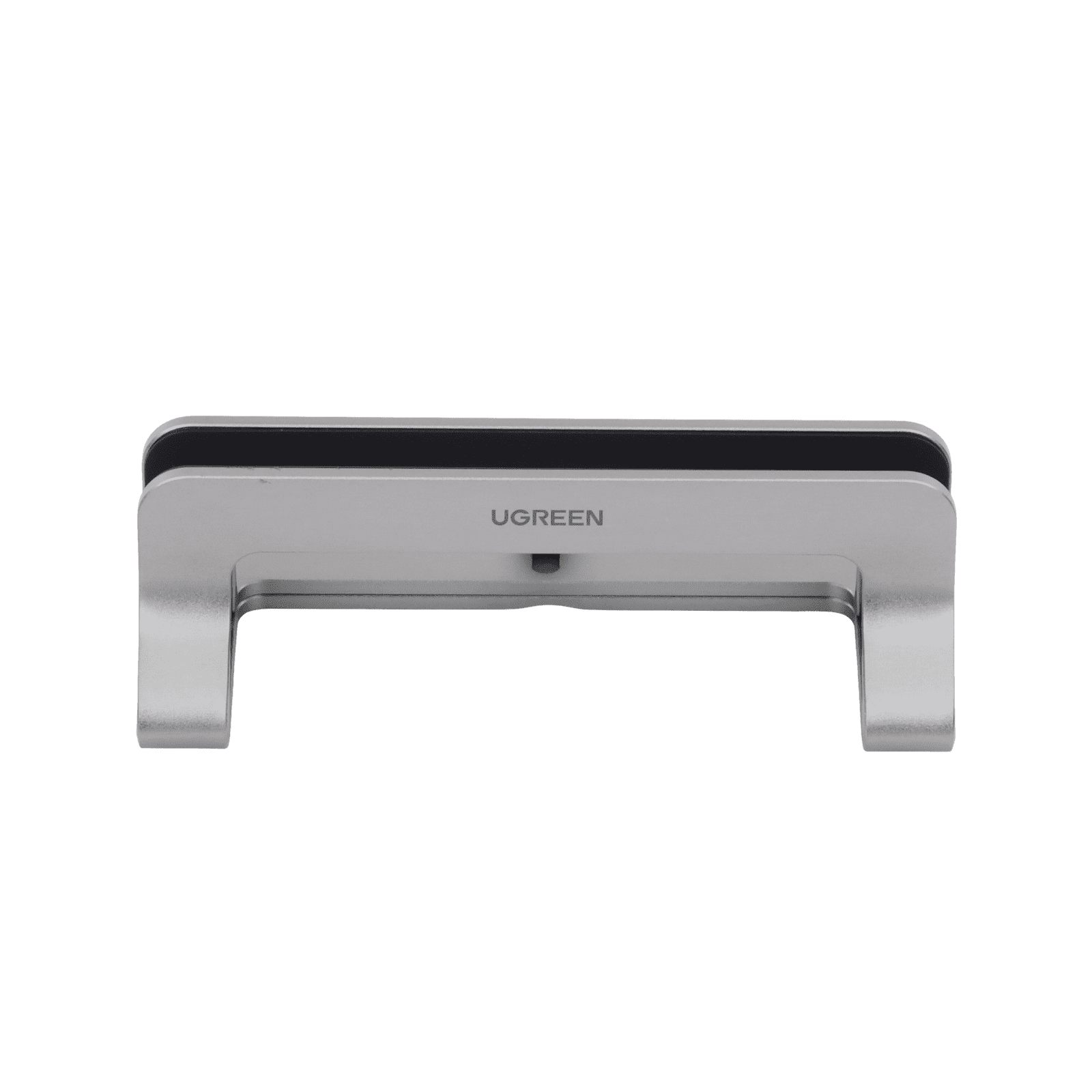 Soporte Vertical para Laptop / Adecuado para escritorio / Anchura Ajustable (12-26mm) / Amplia compatibilidad / Anti-Arañazos / Anti-Deslizante /Ajustable Mediante Tornillos / Color Plata / Aluminio + Silicona 20471 - UGREEN