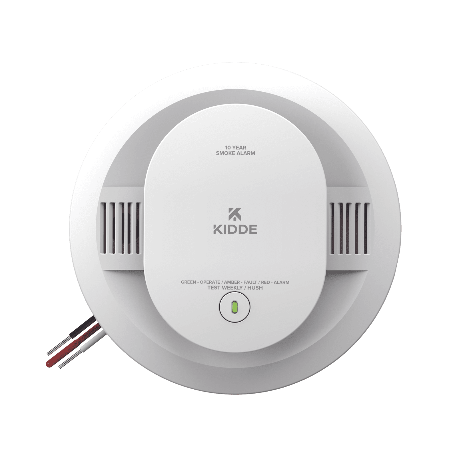 Detector de Humo Compacto Fotoelectrico Autonomo | 120VCA Respaldo Batería 10 Años | Modelo 21031556 | Paquete de 6 20SA10 - KIDDE