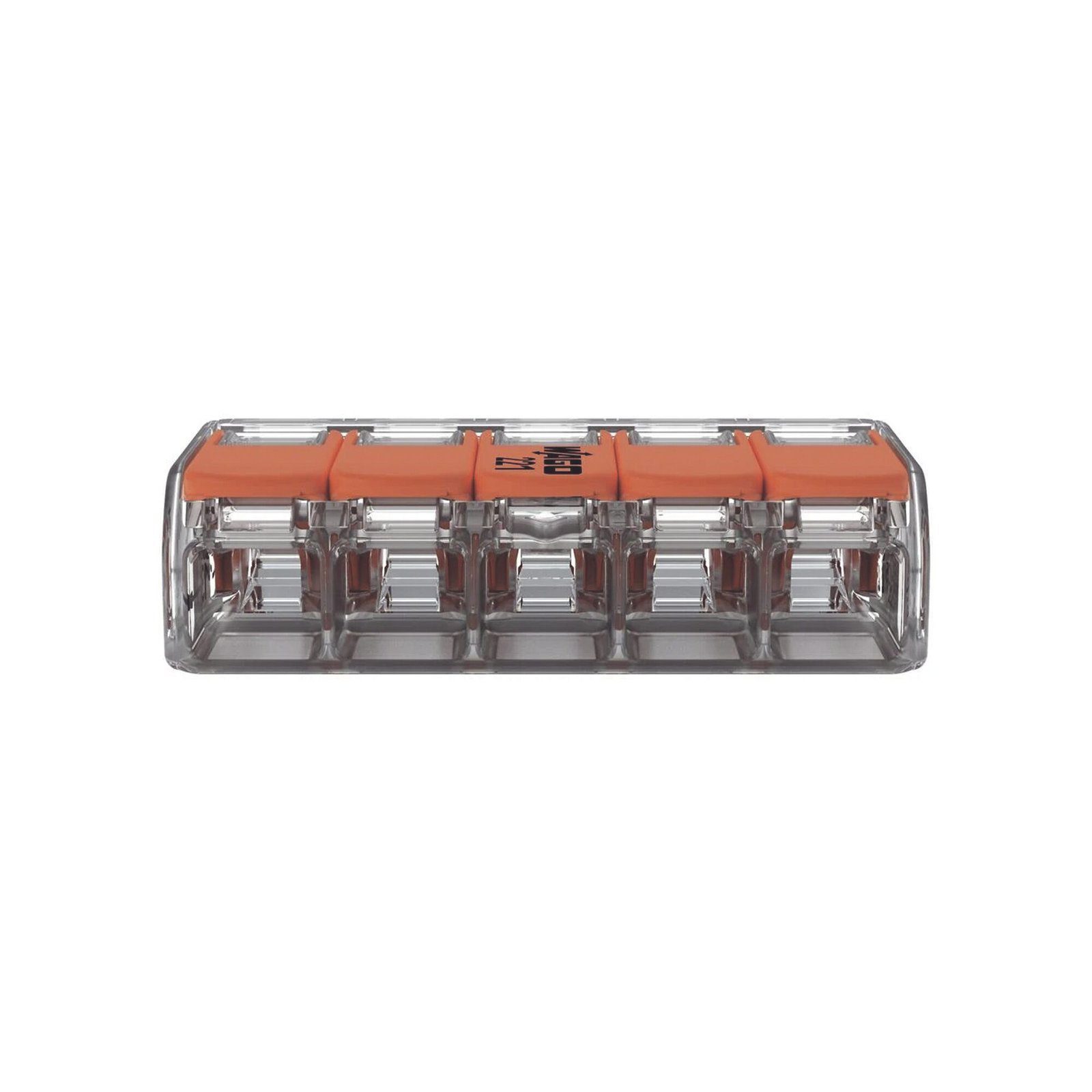 COMPACT Splicing Connectorfor all conductor types transparent 221-615 - WAGO
