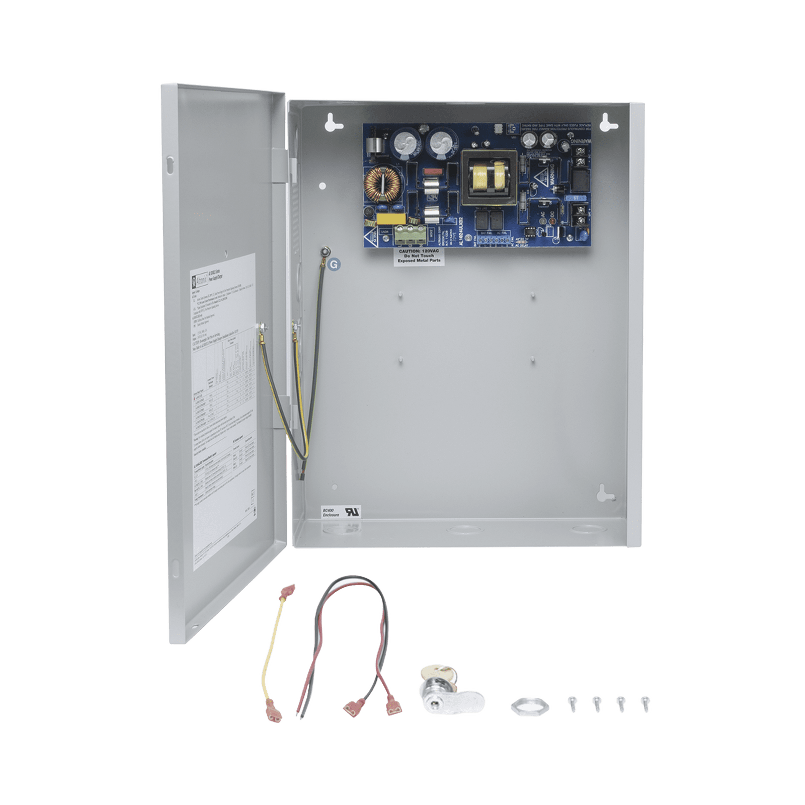 24 Vcc @ 10 A / Fuente de alimentación / 1 salida / capacidad de respaldo / requiere baterías. AL1024ULX - ALTRONIX