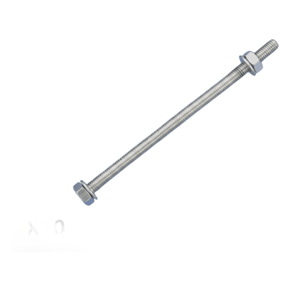 Kit de 10 tornillos para montar 1 separador de plástico. 25202710KTP