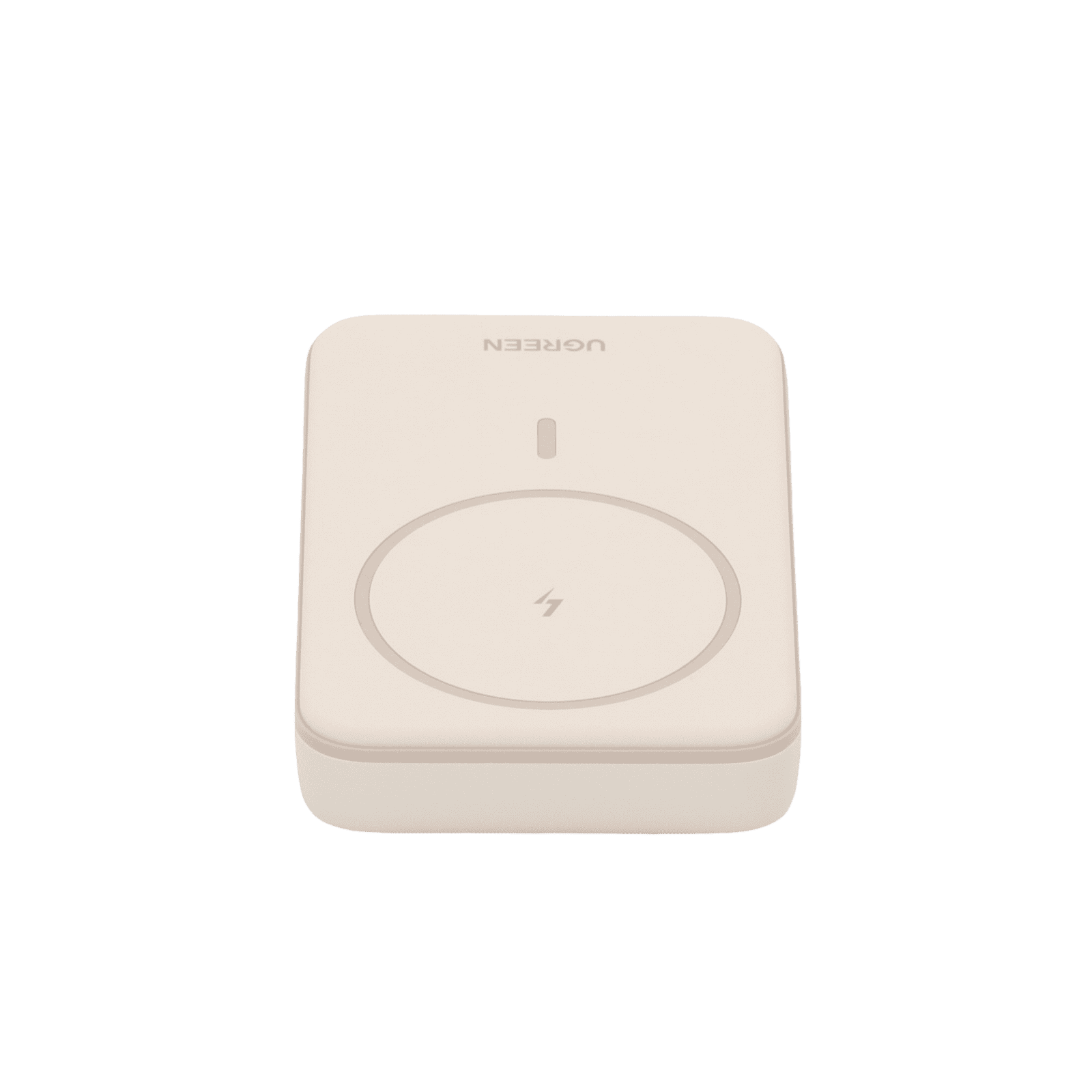Power Bank MagSafe de 10000mAh | 20W | Carga Inalámbrica y por Cable USB-C | Sistema de Protección Inteligente | Tecnología de Carga Rápida | Ultra Delgado | Ultra ligero | Compatible con iPhone 15/14/13/12 | Color Beige. 25208 - UGREEN
