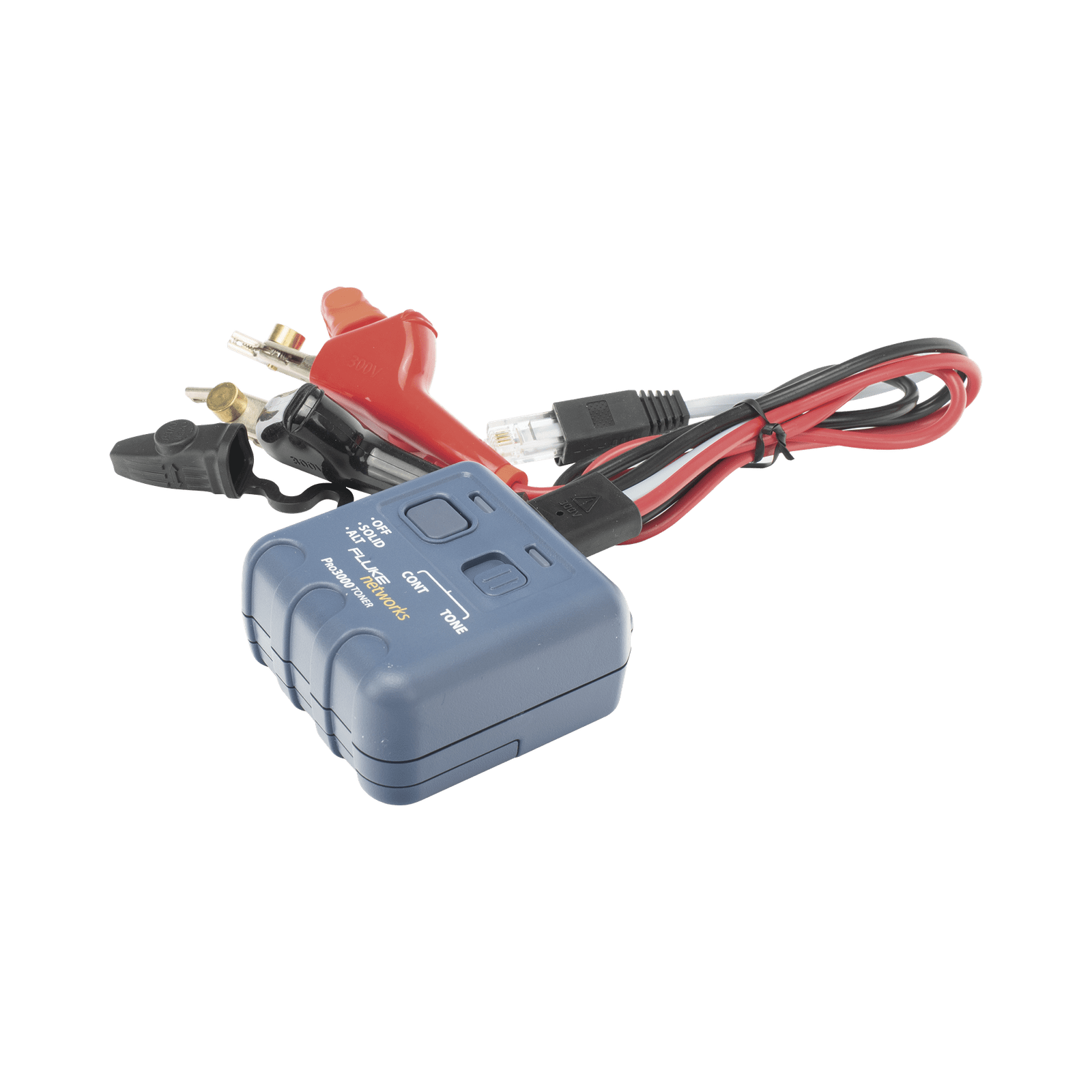 Generador y Sonda (Detector) de Tonos PRO3000™, Para Identificación de Señales Analogicas en Cableado Inactivo 26000900 - FLUKE NETWORKS
