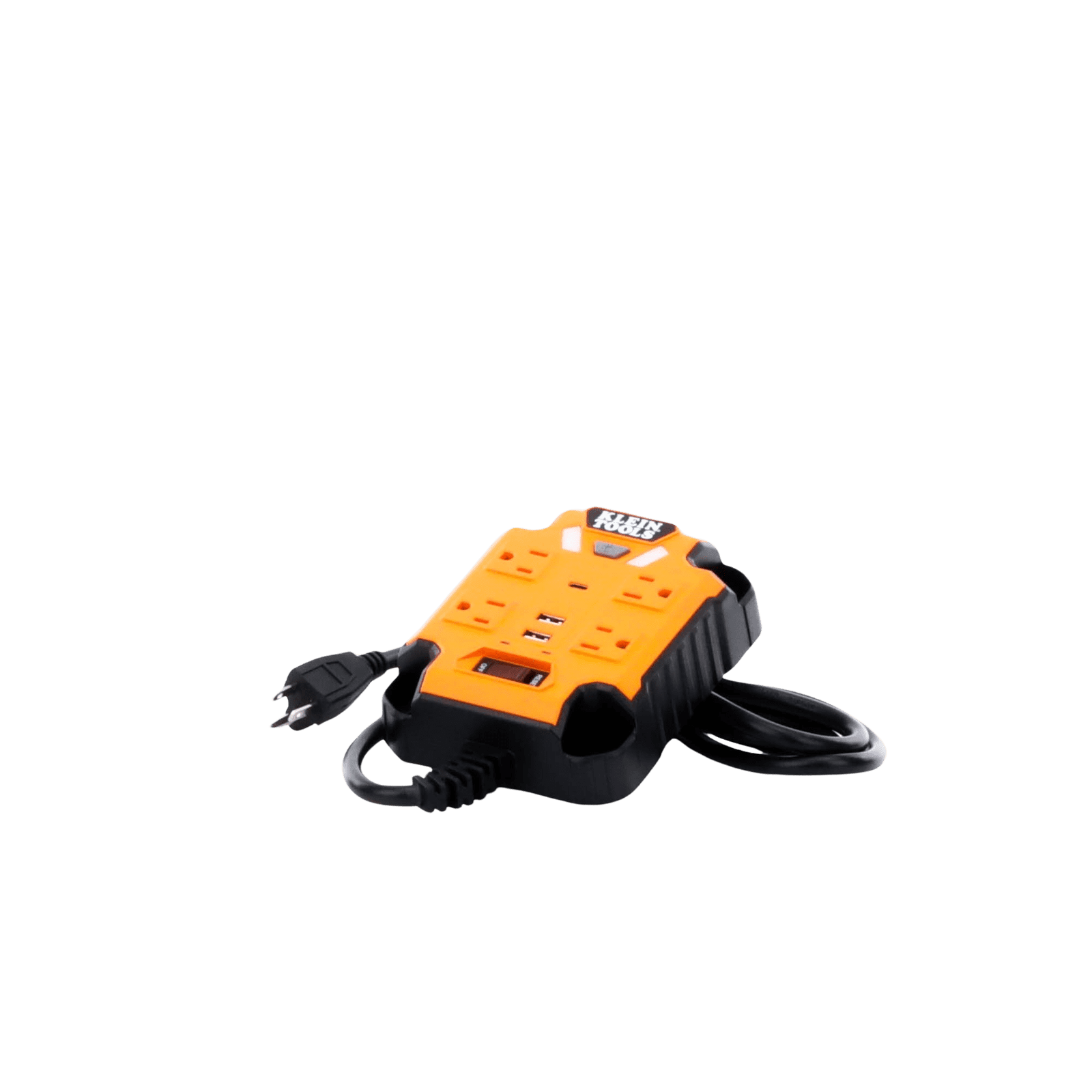 Multicontacto Powerbox 1, con 4 Salidas 120 Vca, 2 USB-A / 1 USB-C, Luces LED Integradas y Soporte Magnético 29601 - KLEIN TOOLS