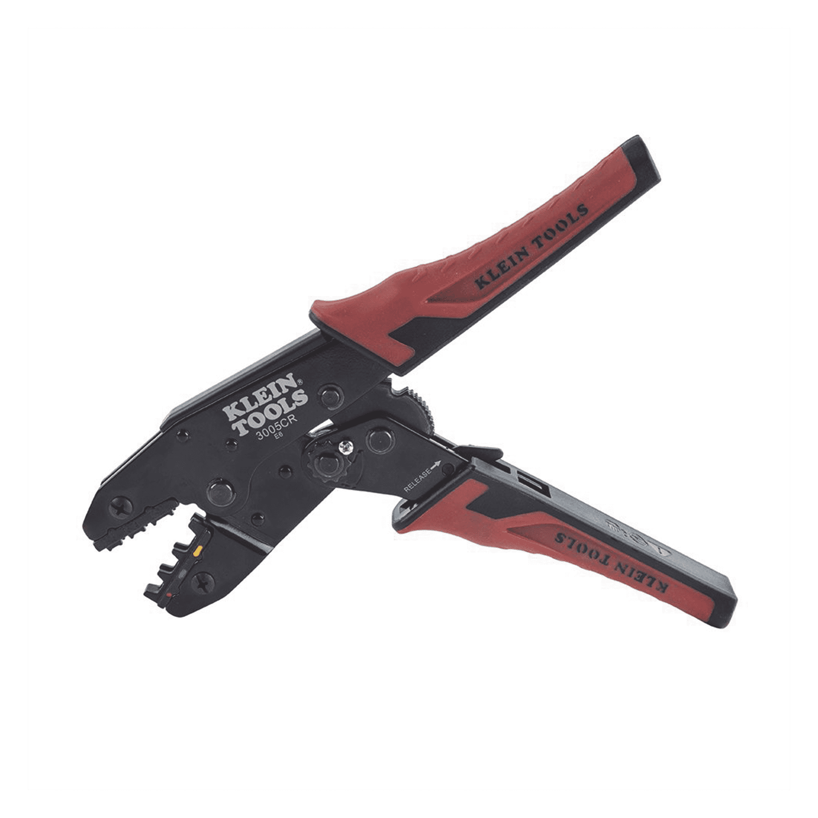 Pinza Ponchadora para Terminales con Aislamiento en Cable de Cobre Sólido y Trenzado de 10-22 AWG. 3005-CR - KLEIN TOOLS