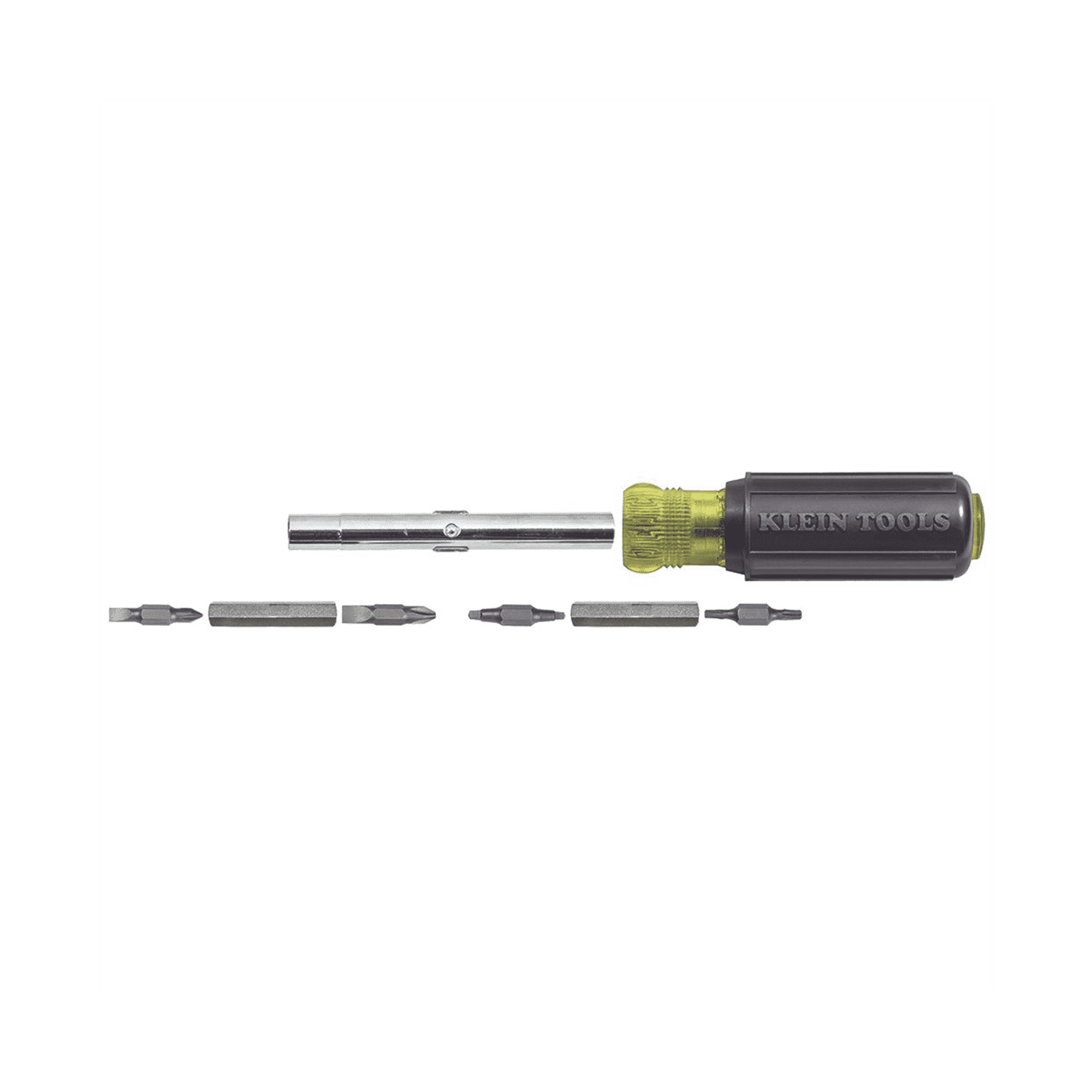 Desarmador Multipunta, 11 en 1, con Puntas Phillips, Ranuradas, Cuadradas y Torx. 32500-12CS-SEN - KLEIN TOOLS