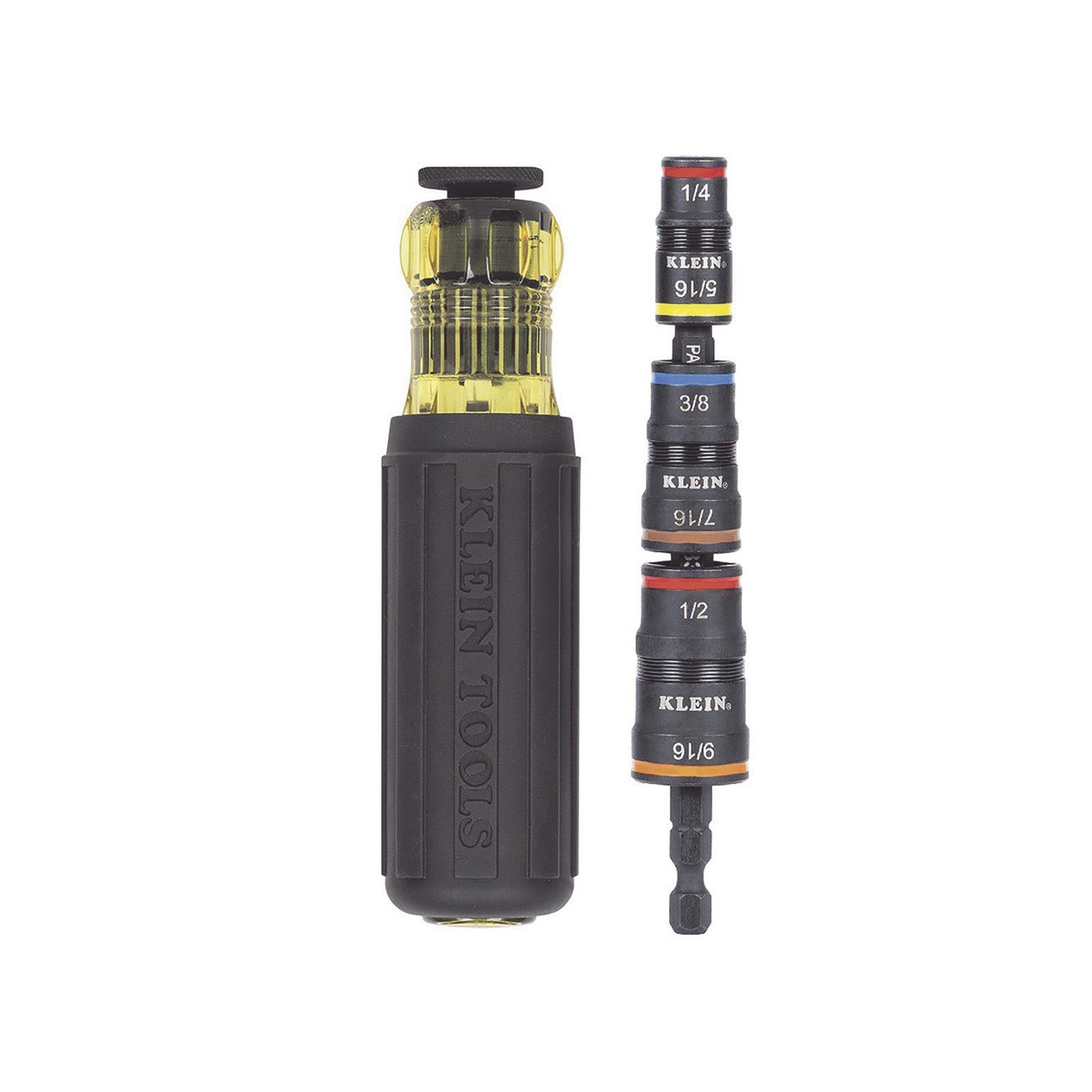 Juego de Dados Girados Resistentes al Impacto 7 en 1 con Mango 32910 - KLEIN TOOLS