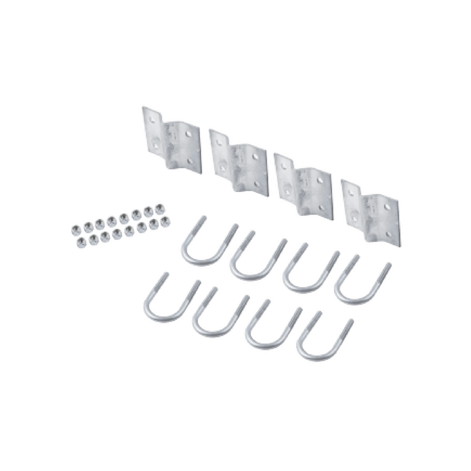 4 pzs. de Herraje Individual Tubo – Tubo compatible con SBLUE-G. S-BLUE-G-BRA - SYSCOM TOWERS