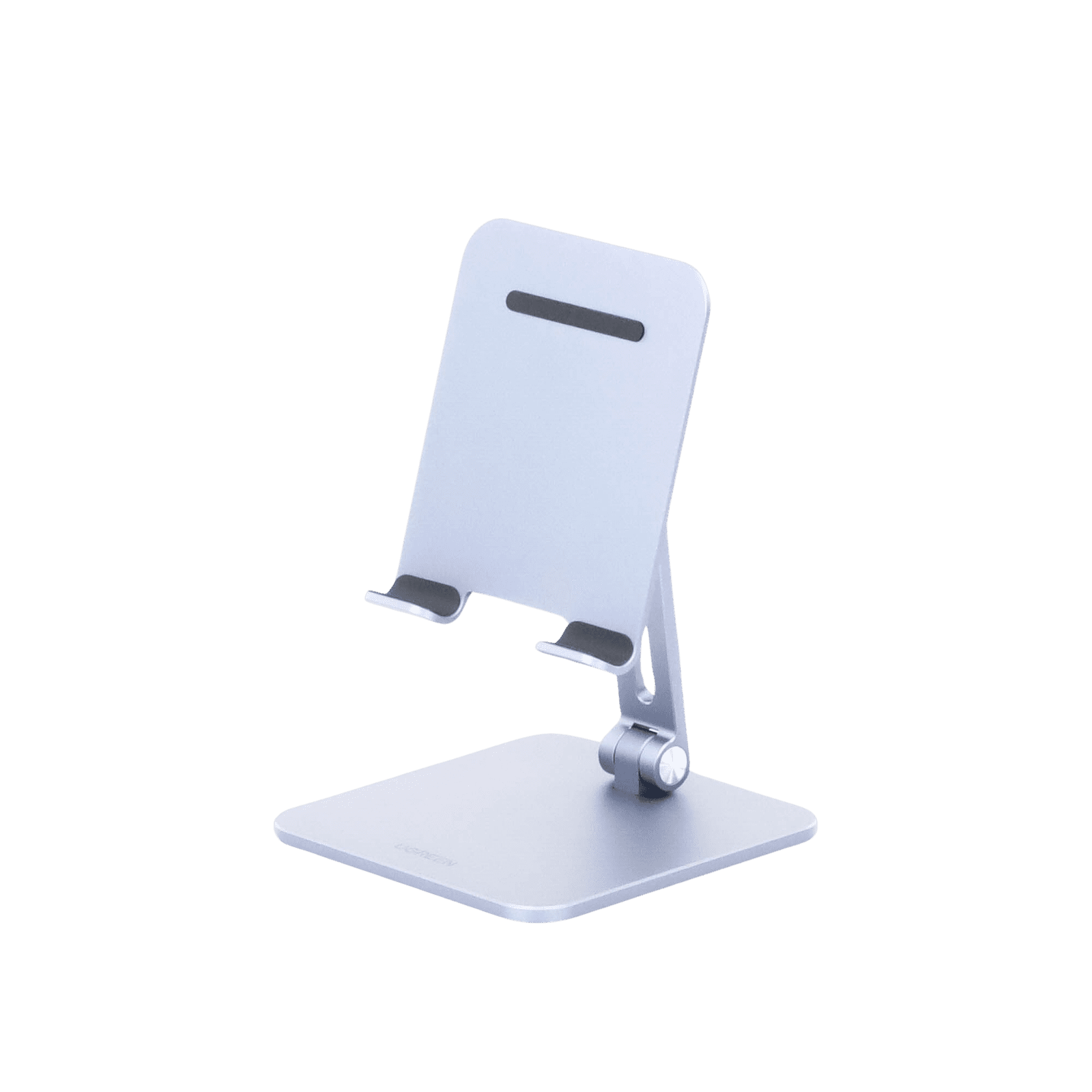 Soporte de Aluminio para IPad & Tablet | Plegable |Angulo Ajustable de 180° y 270° | Base Antideslizante | Protección de Silicona | Amplia Compatibilidad con dispositivos de 7.9” a 12.9” | Aluminio Solido | Color Gris 40393 - UGREEN