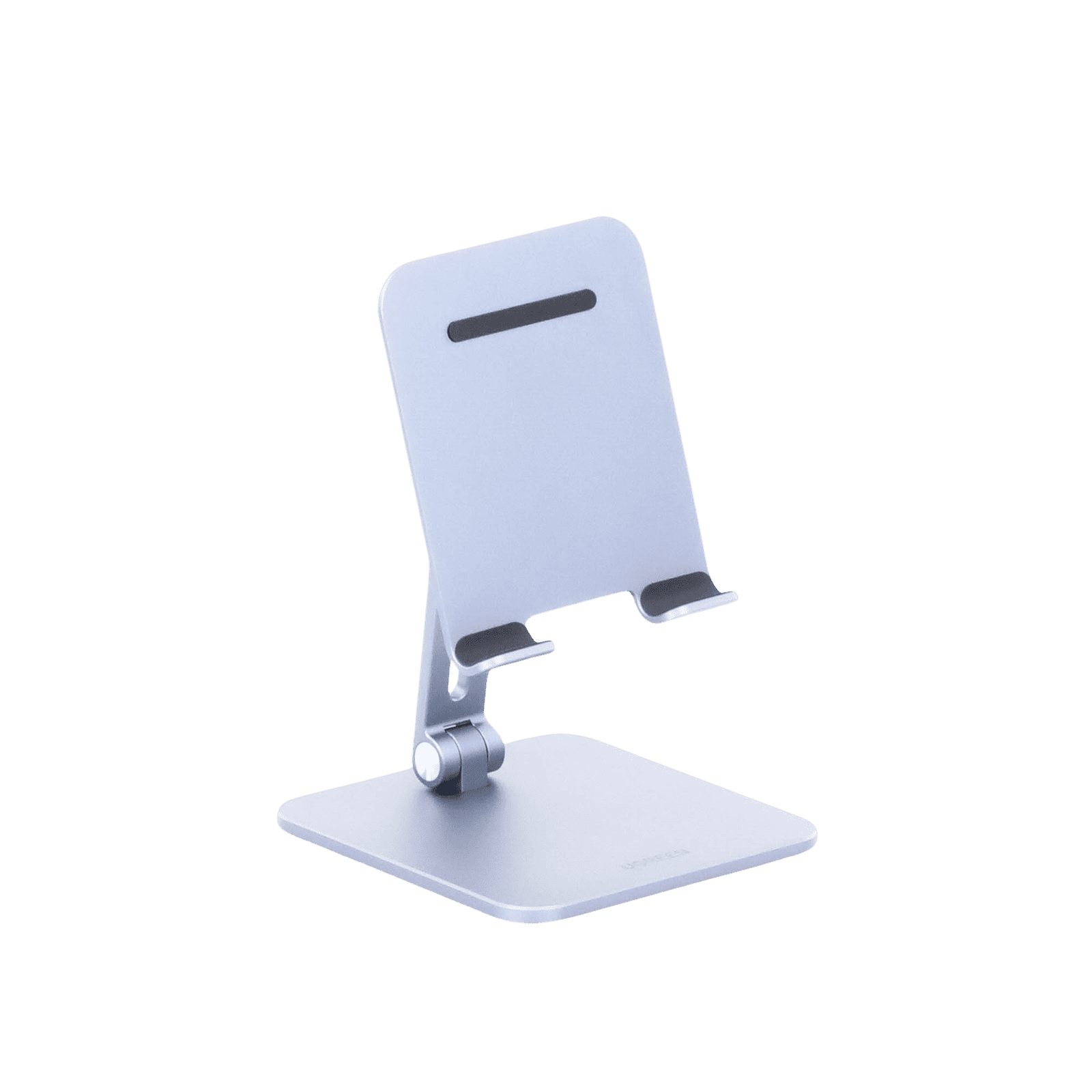 Soporte de Aluminio para IPad & Tablet | Plegable |Angulo Ajustable de 180° y 270° | Base Antideslizante | Protección de Silicona | Amplia Compatibilidad con dispositivos de 7.9” a 12.9” | Aluminio Solido | Color Gris 40393 - UGREEN