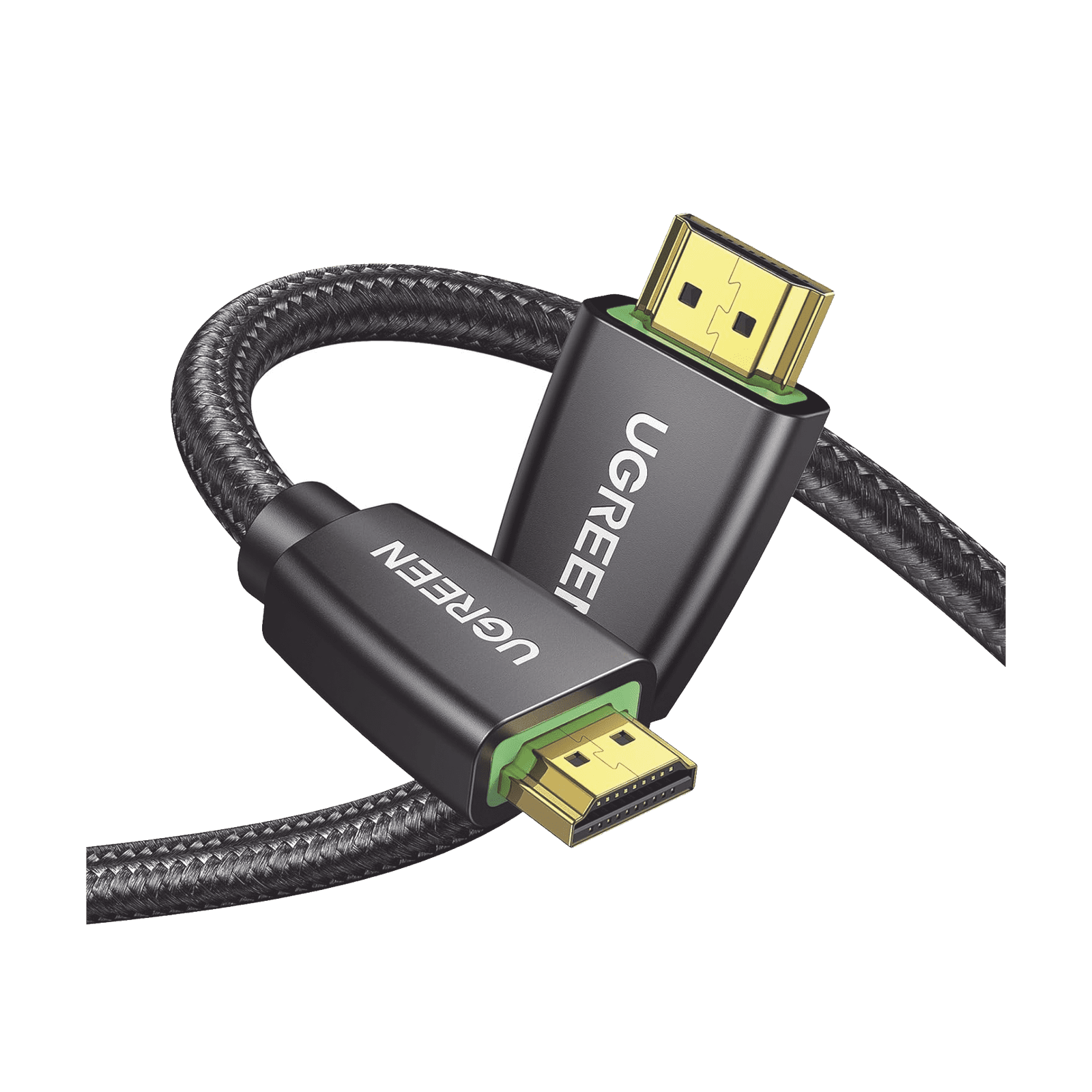 Cable HDMI 2.0 de Nylon Trenzado / 10 m / 4K@60Hz / HDR / 3D / HEC (Canal Ethernet HDMI) / ARC (Canal de Retorno de Audio / Color Profundo de 48 bits / Audio de 32 canales / HDCP 2.2 /Audio DTS: X / 18 Gbps / Blindaje de 4 capas 40414 - UGREEN