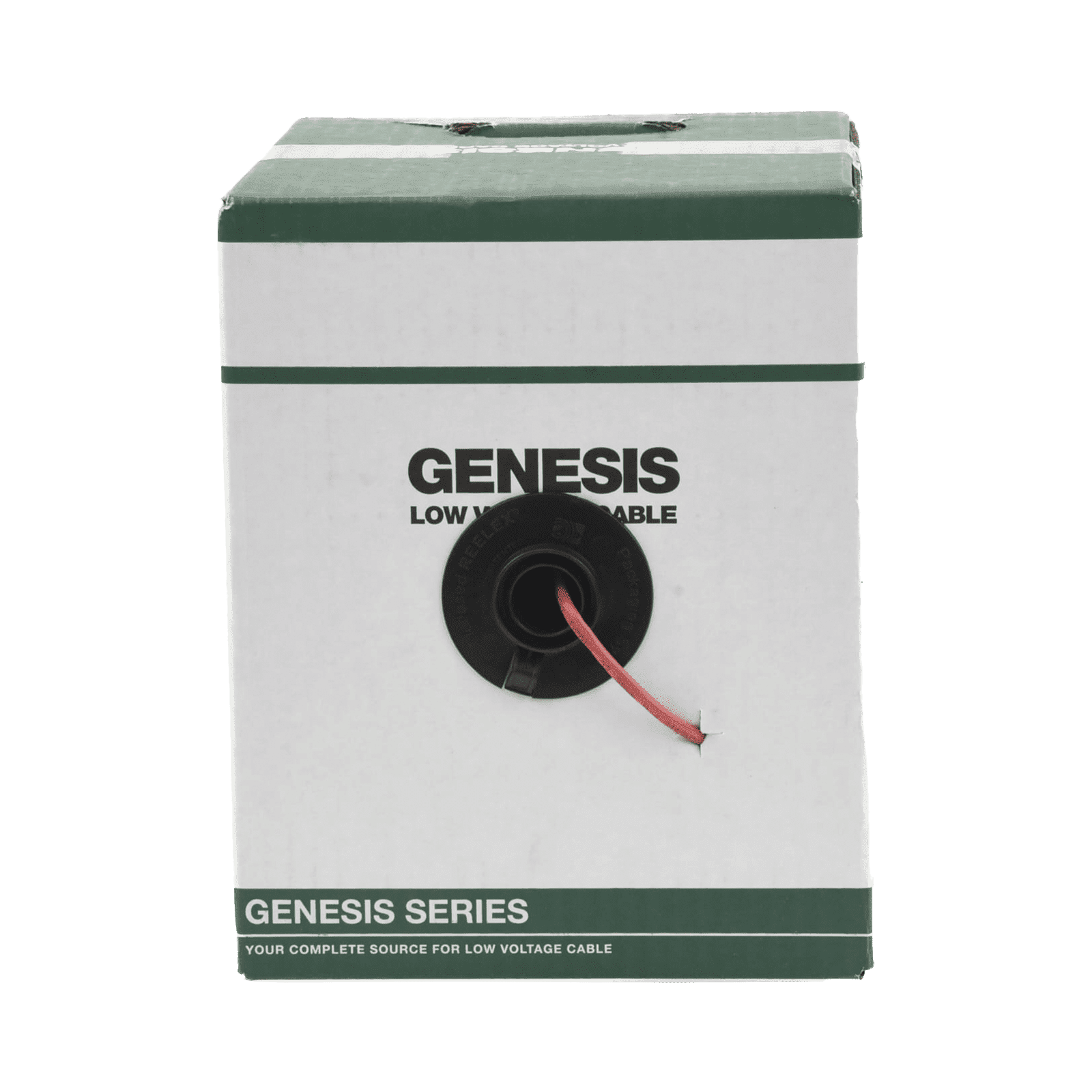 Bobina de 152 Metros de Alambre / 2 x 18 AWG / BLINDADO / Tipo FPLR / Color Rojo / Para Aplicaciones en Sistemas de Detección de Incendio y Sistemas de Evacuación 4402-5504 - GENESIS