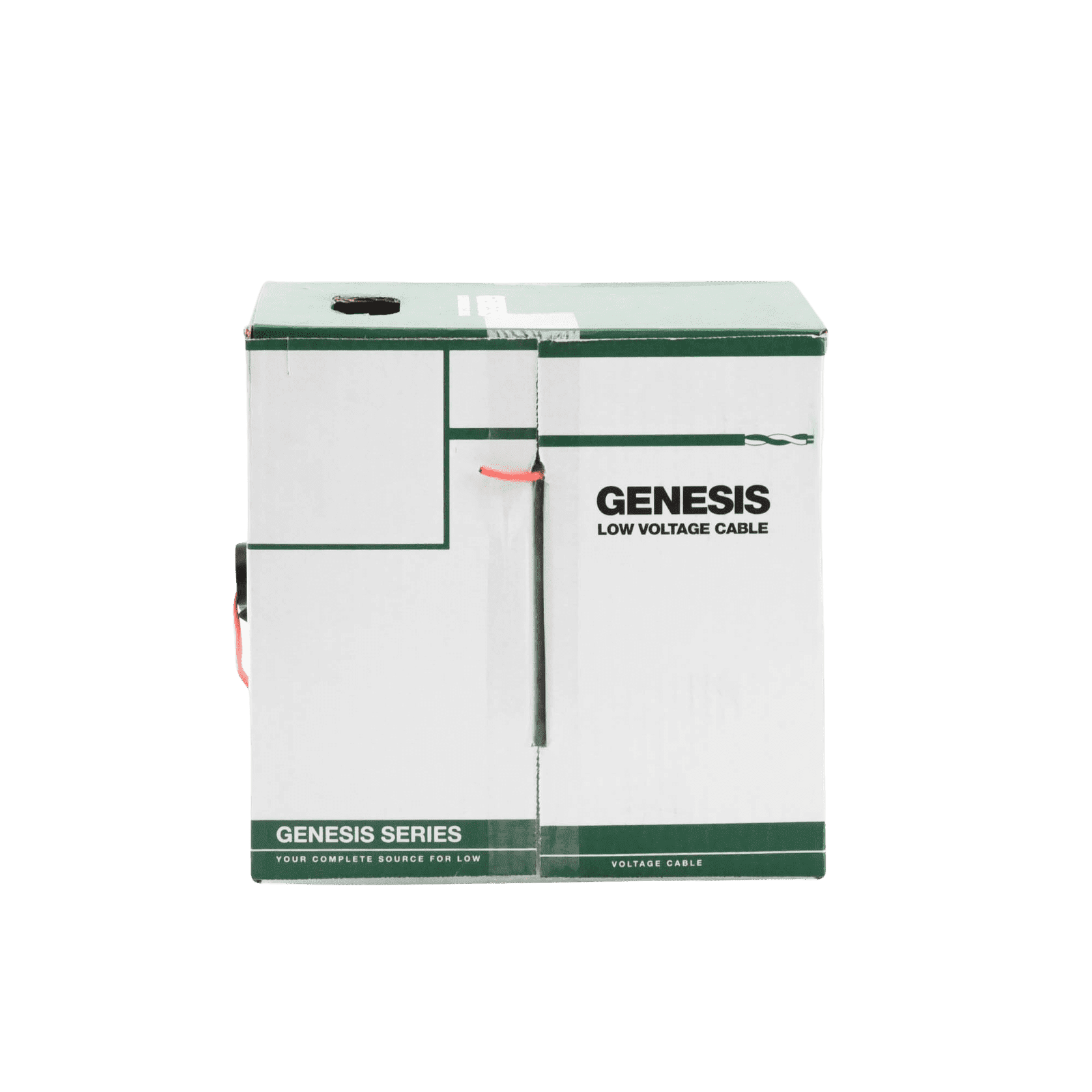 Bobina de 152 Metros de Alambre / 4 x 18 AWG / BLINDADO / Tipo FPLR / Color Rojo / Para Aplicaciones en Sistemas de Detección de Incendio y Sistemas de Evacuación 4403-5504 - GENESIS