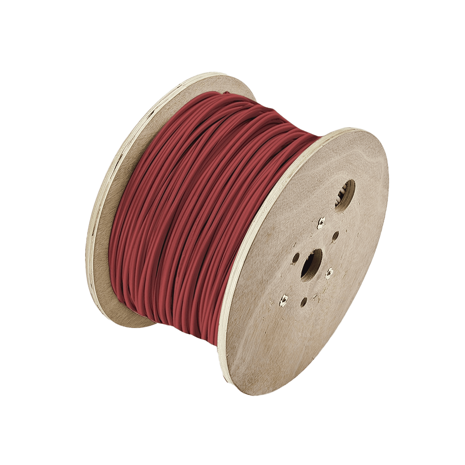 Bobina de 305 Metros de Alambre / 2 x 16 AWG / Para Aplicaciones de Incendio FPLR / Blindado Sólido Color Rojo 4406-1104 - GENESIS