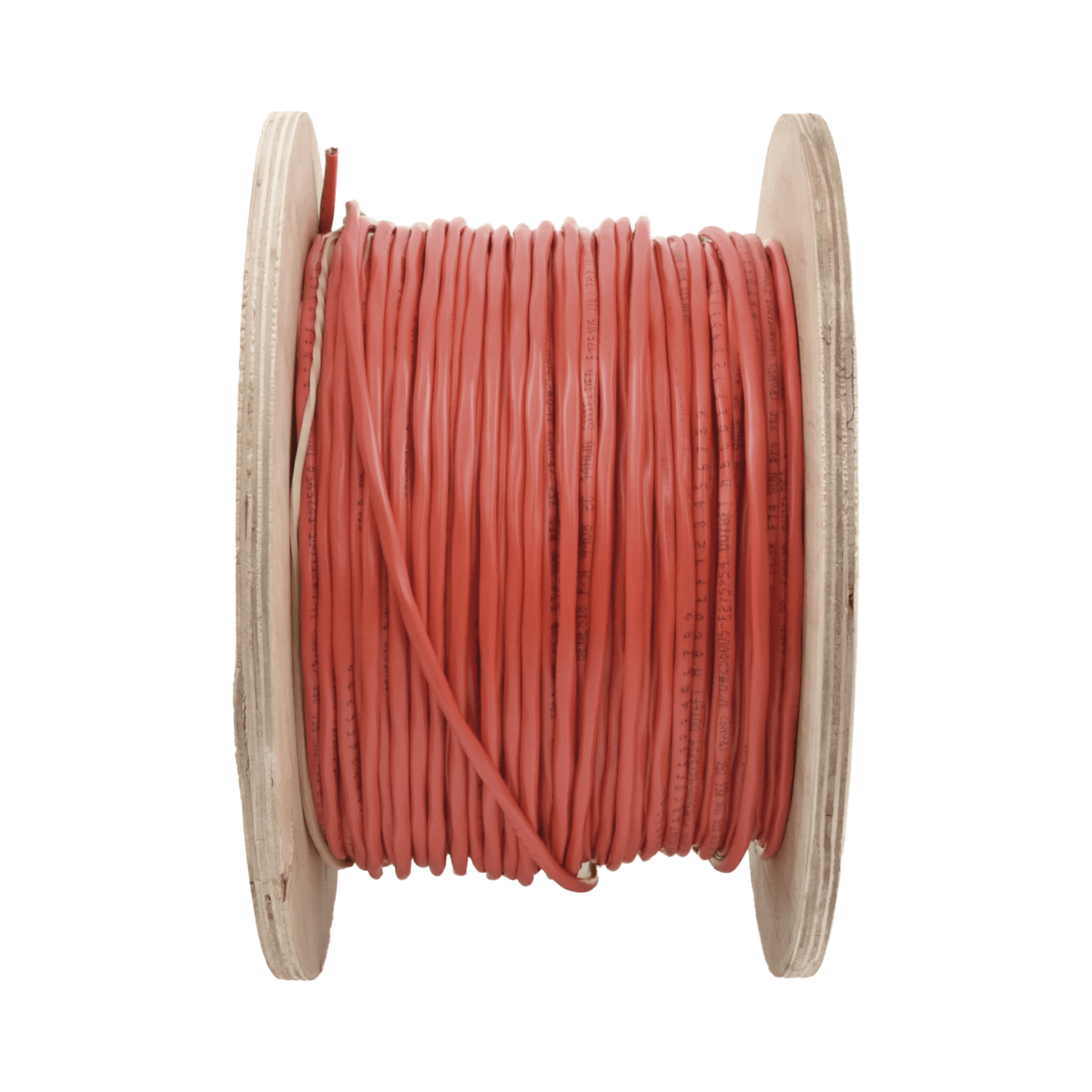Bobina de 152 Metros de Alambre / 2 x 14 AWG / BLINDADO / Tipo FPLR / Color Rojo / Para Aplicaciones en Sistemas de Detección de Incendio y Sistemas de Evacuación 4408-5004 - GENESIS