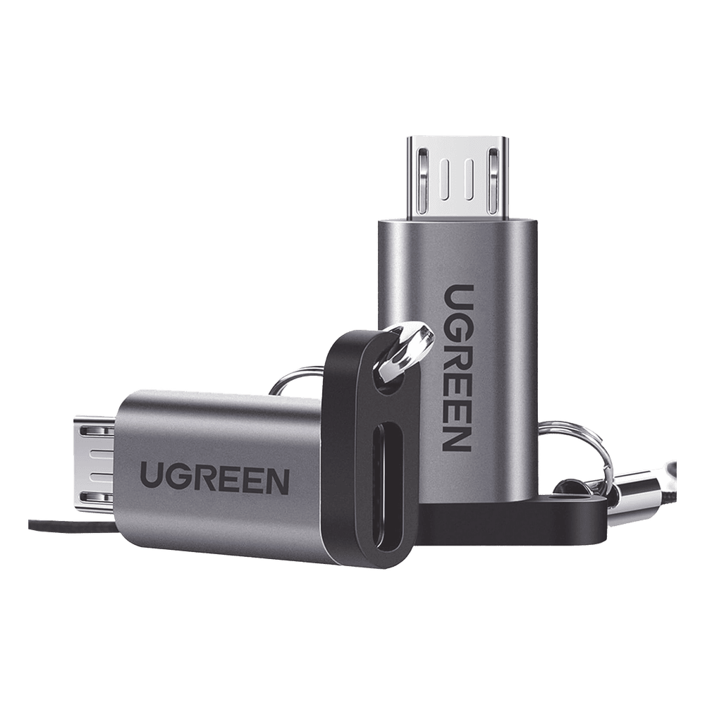 Adaptador USB-C 3.1 a Micro USB | Carga Rápida | FPC/QC2.0 | Sincronización de Datos | Velocidad de Transferencia de hasta 480Mbps | Incluye Cordón | Caja de Aluminio | Múltiples Protecciones | Amplia Compatibilidad. 50590