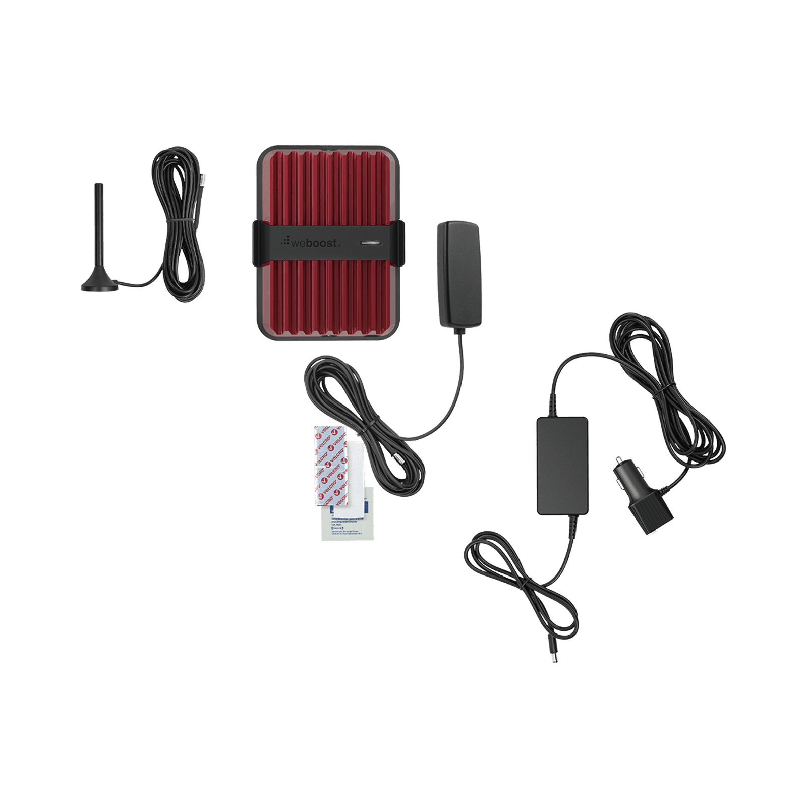KIT de Amplificador de Señal Celular, DRIVE REACH | Capta Señal Celular de las Torres más Lejanas para que se Mantenga Comunicado y con Datos 4G LTE y 3G | Ideal para cualquier tipo de Vehículo de Pasajeros, Camionetas, Pick up 530-154 - WILSONPRO / WEBOOST