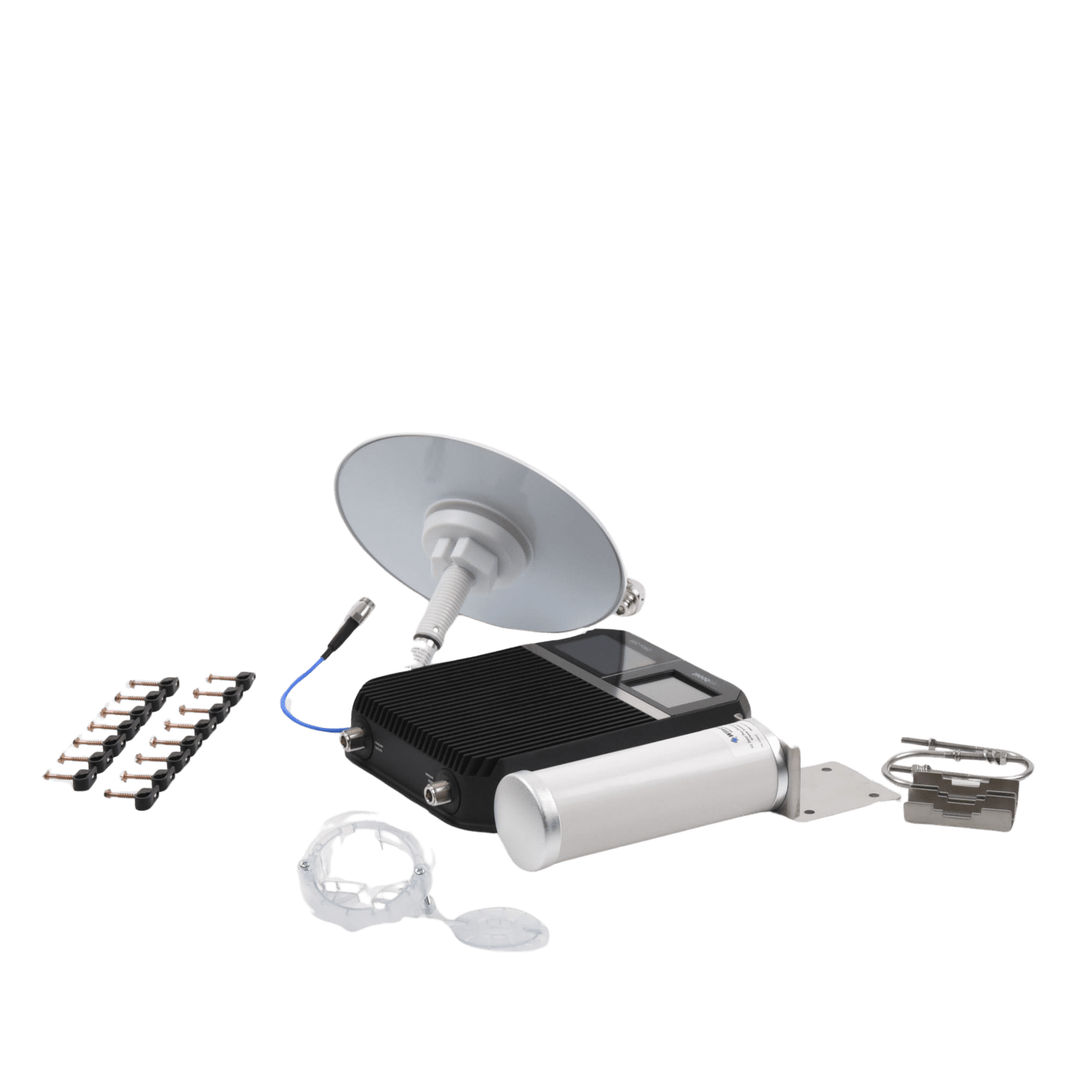 KIT Amplificador de señal celular 4G LTE, 3G y VOZ. Especial para cubrir áreas de hasta 1600 m² por ser de grado comercial e industrial. Soporta múltiples operadores, tecnologías y usuarios. 531-047 - WILSONPRO / WEBOOST