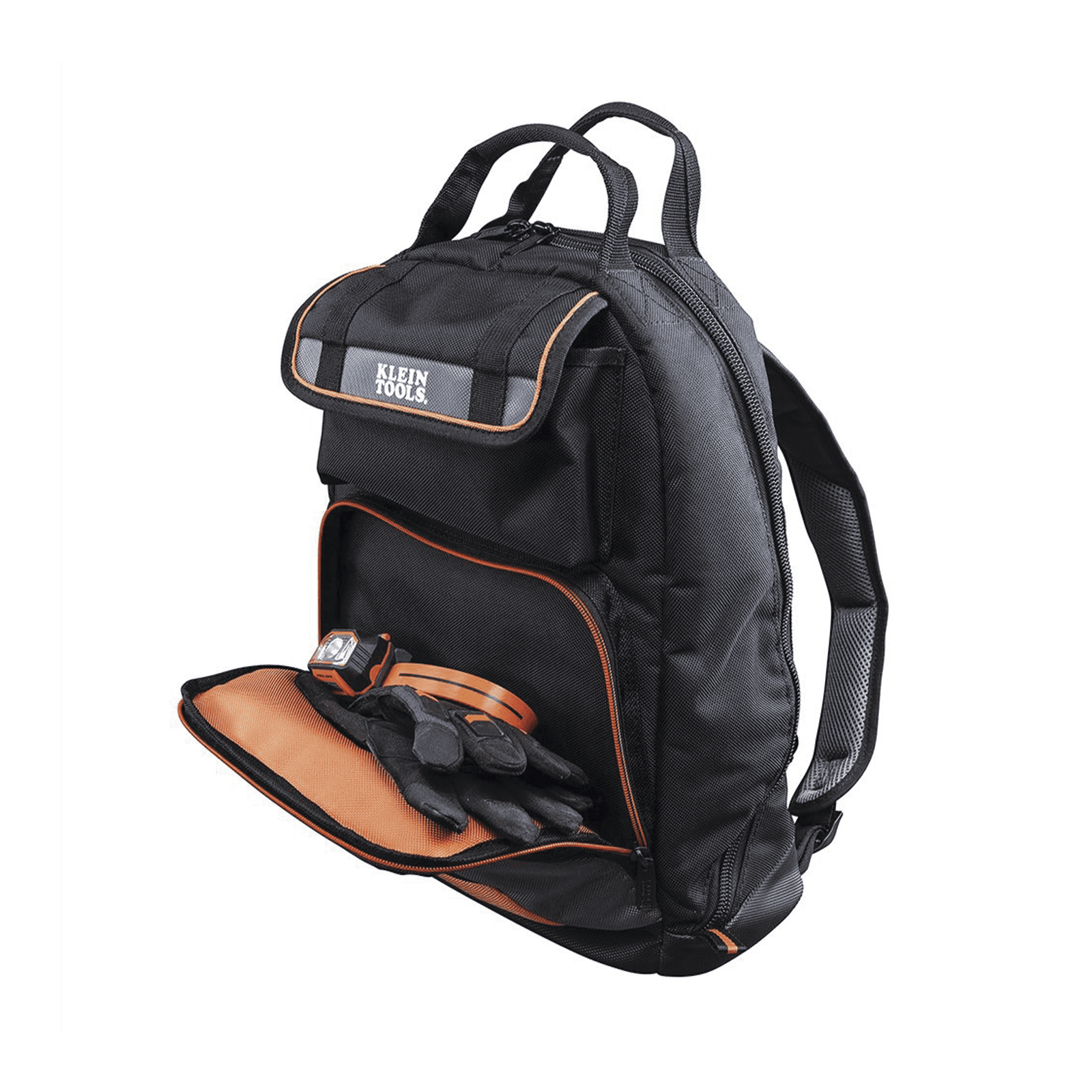 Mochila para Herramientas Tradesman Pro™ de 44.5 cm en Color Negro con 35 Bolsillos (No incluye herramientas). 55475 - KLEIN TOOLS