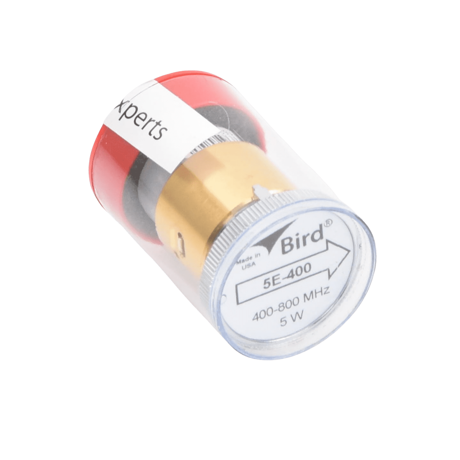 Elemento de 5 Watt en Línea 7/8″ para Wattmetro BIRD 43 en Rango de Frecuencia de 400 a 800 MHz. 5E-400 - BIRD TECHNOLOGIES