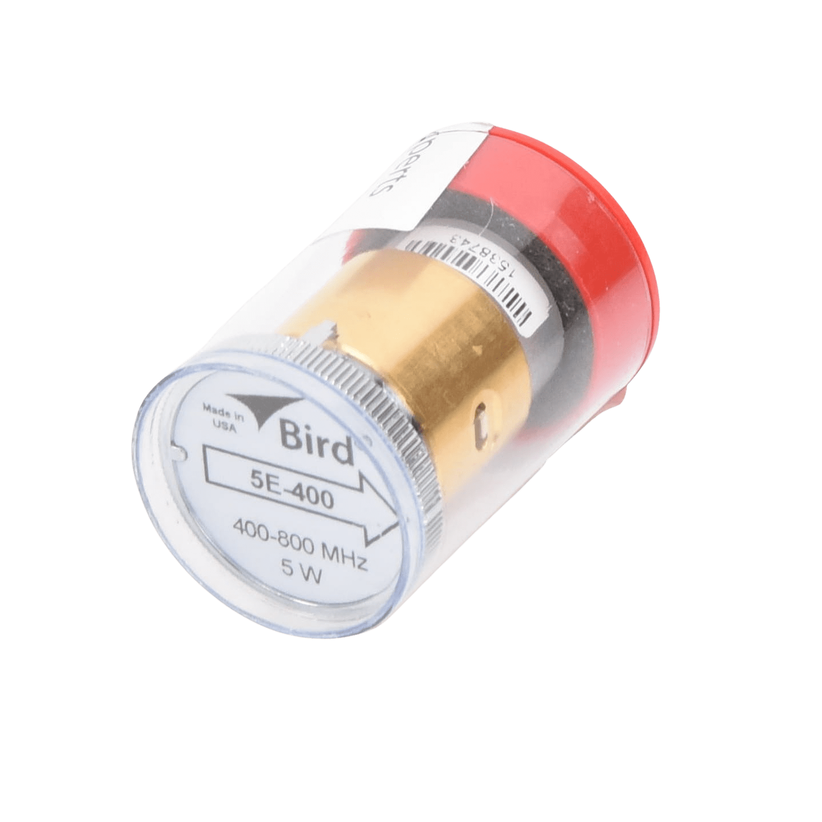 Elemento de 5 Watt en Línea 7/8″ para Wattmetro BIRD 43 en Rango de Frecuencia de 400 a 800 MHz. 5E-400 - BIRD TECHNOLOGIES