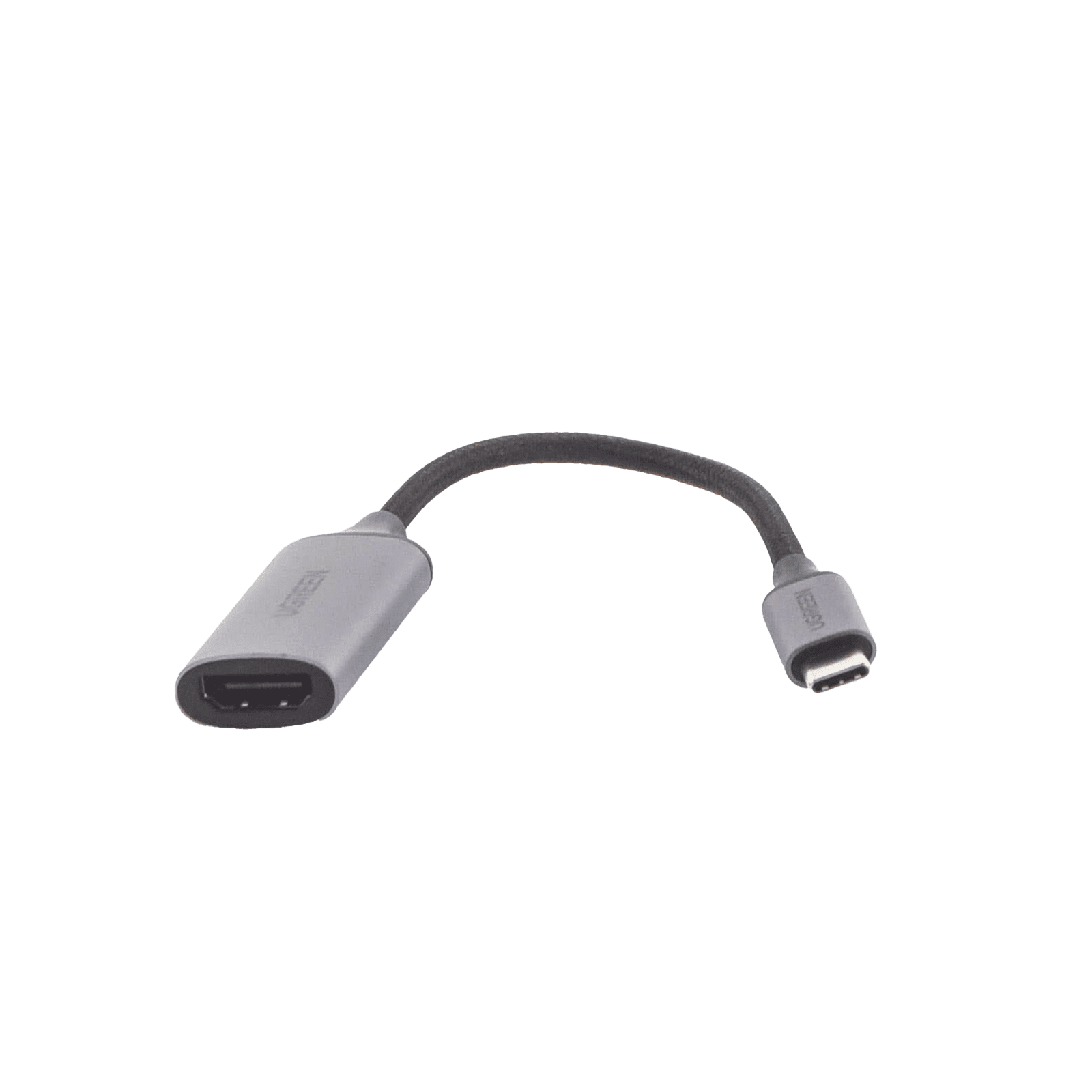Cable Adaptador USB C a HDMI 4K@60Hz / Convertidor Thunderbolt 3 / Caja de Aluminio / HDMI V2.0 / 3D / Longitud del cable 10cm 70444 - UGREEN