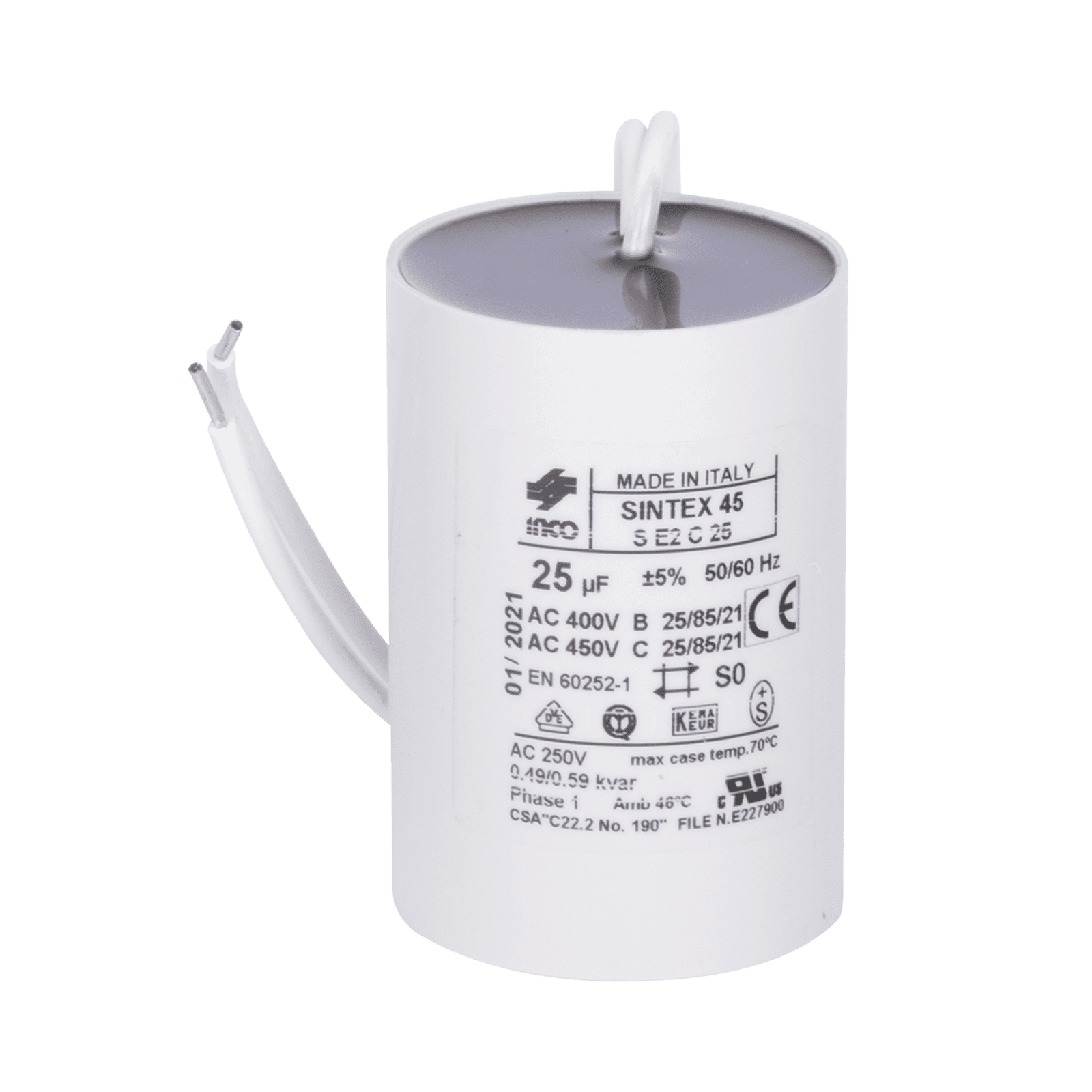 Capacitor de Arranque para Brazos FAAC 400 76012625 - FAAC