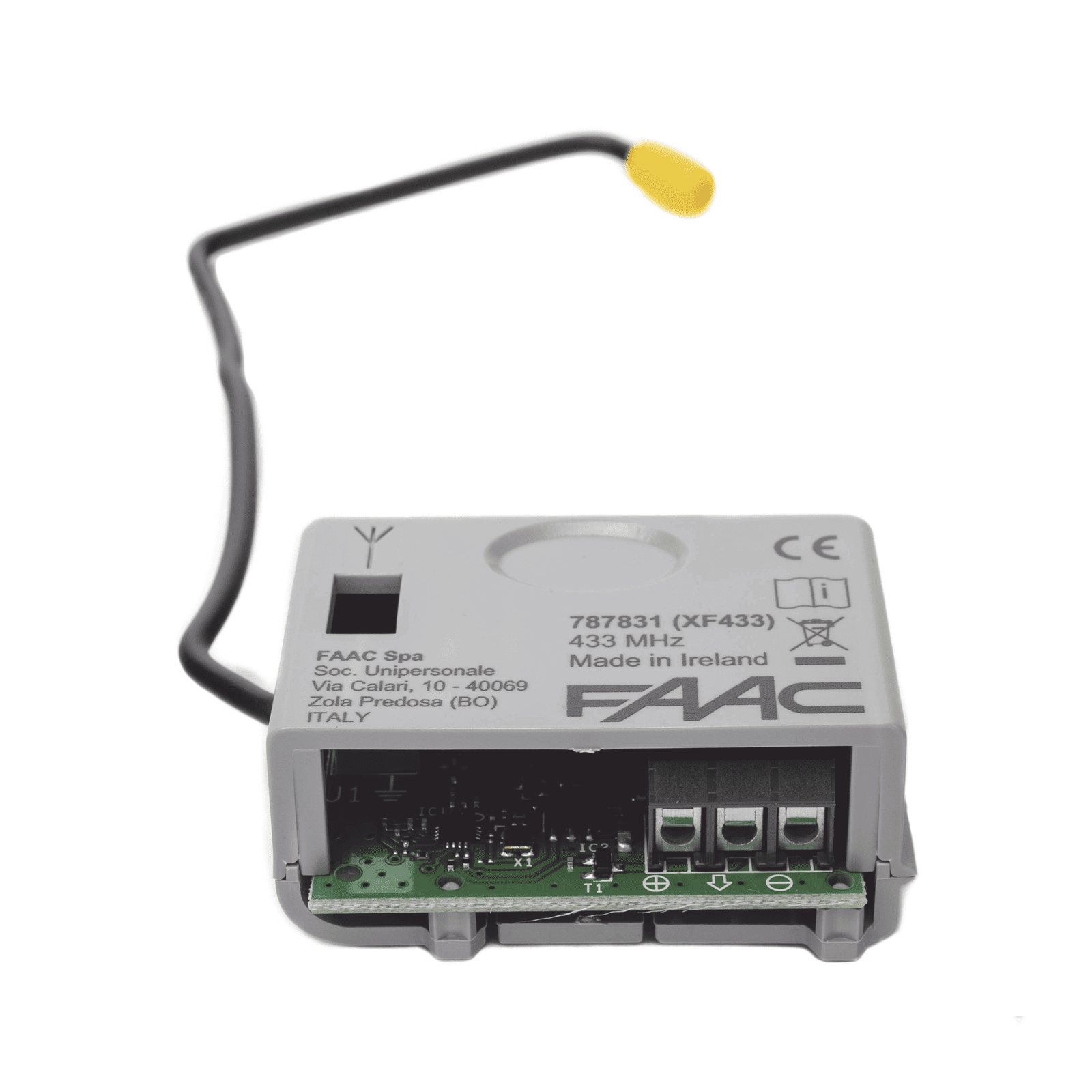 Receptor inalámbrico XF 433 para operador FAAC S418 787831 - FAAC